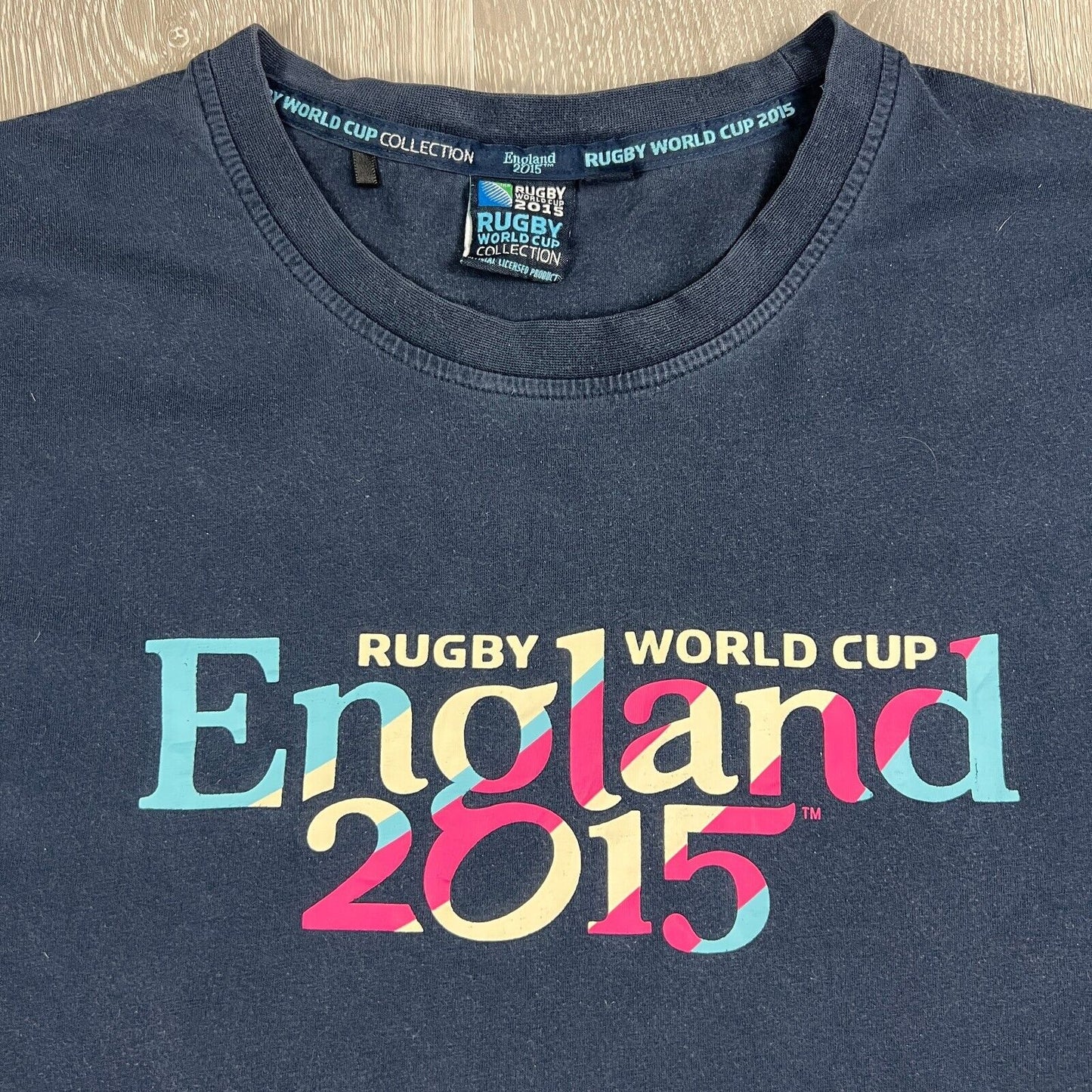 Canterbury Rugby World Cup Collection 2015 England Men’s Navy T-Shirt Size XL