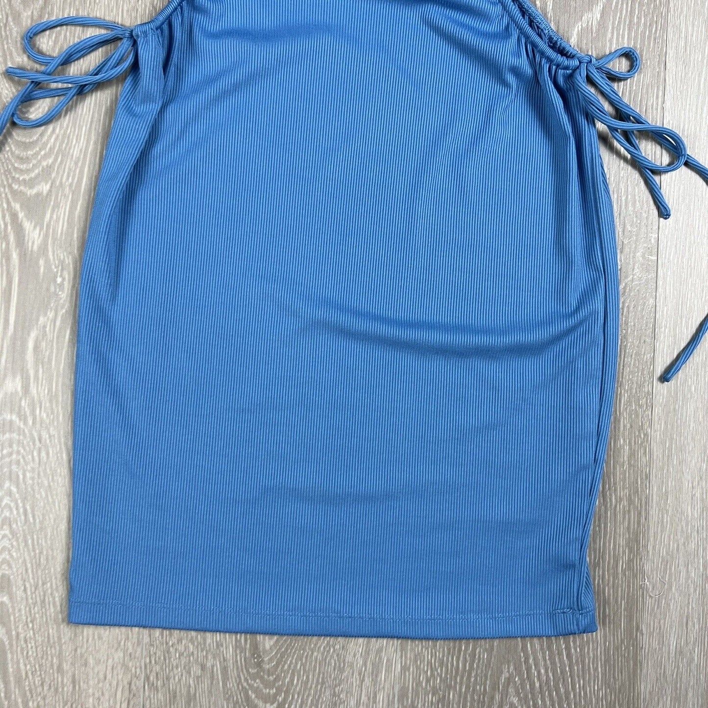 Shareen Collections Australia Womens Body Con Blue Side Opening Dress Size 10