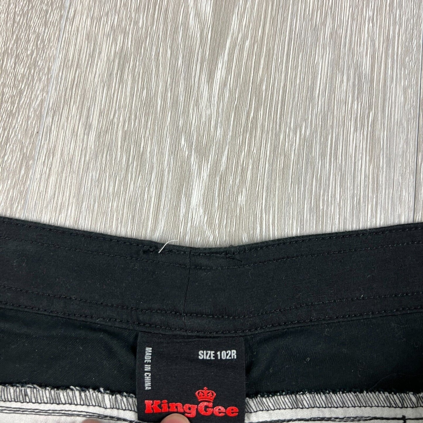 King Gee Mens Black Pants Size 102R / 40