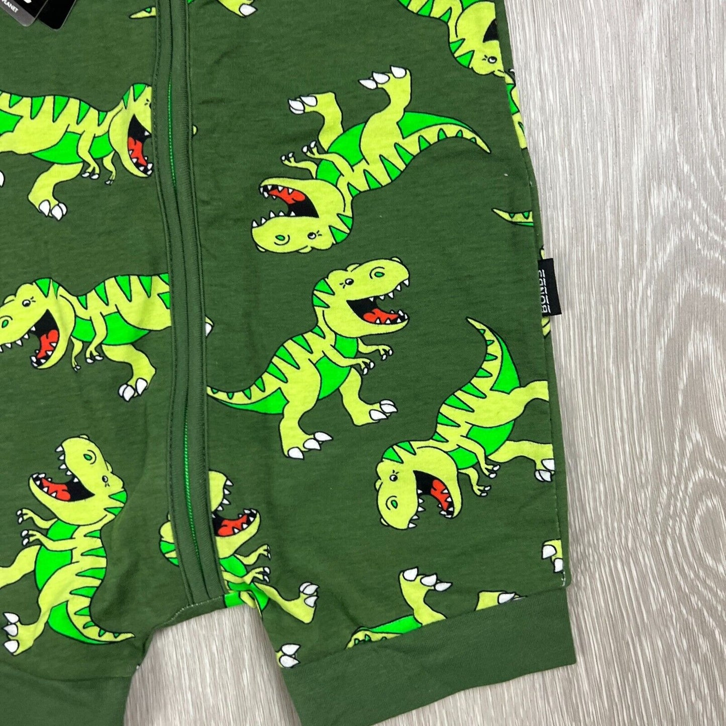 Bonds Wondersuit Zippy Romber Green Dinosaur T-Rex Size 3-6 Months (new)