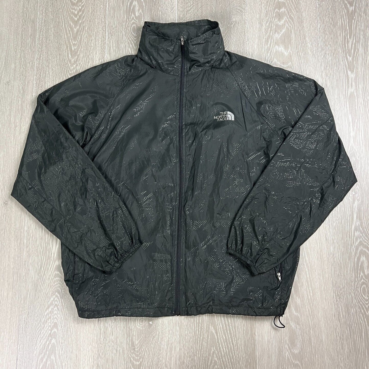 The North Face Womens Black Waterproof Windbreaker Size Large