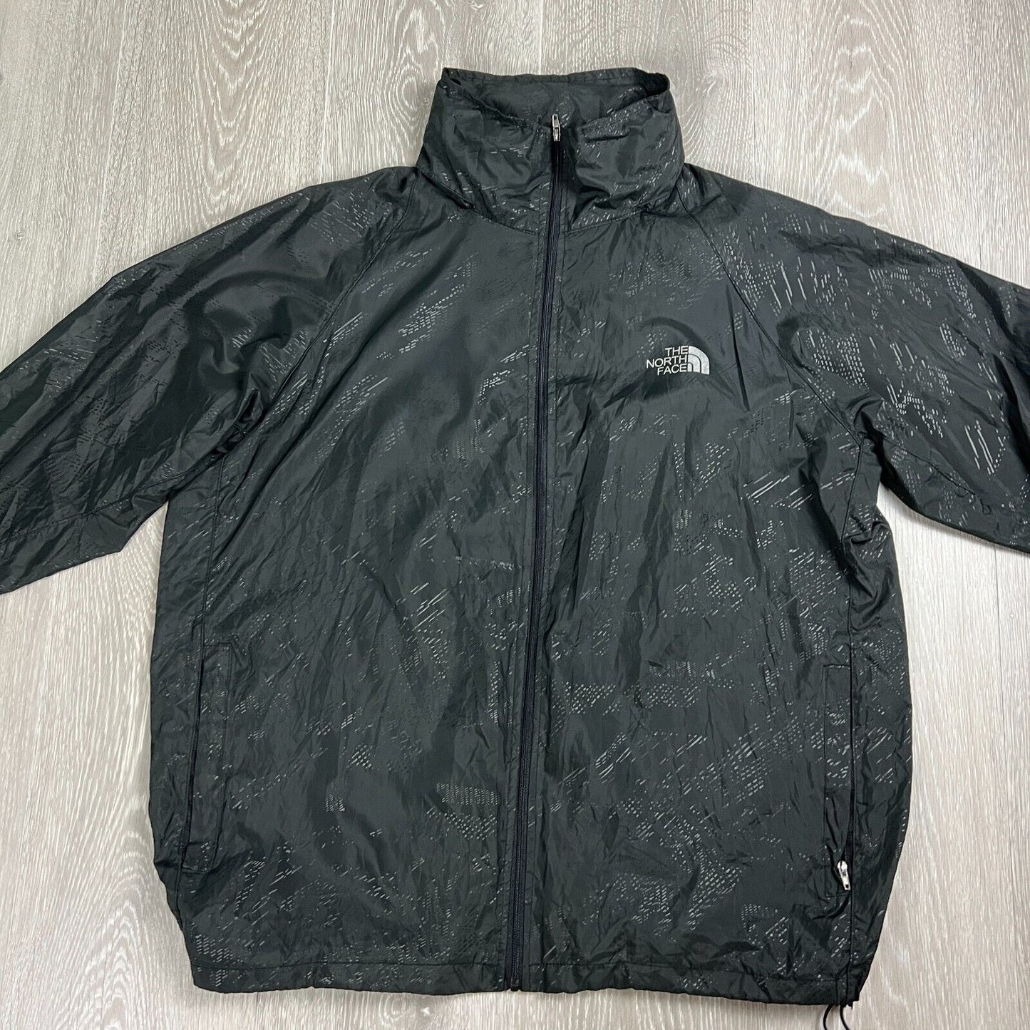 The North Face Womens Black Waterproof Windbreaker Size Large