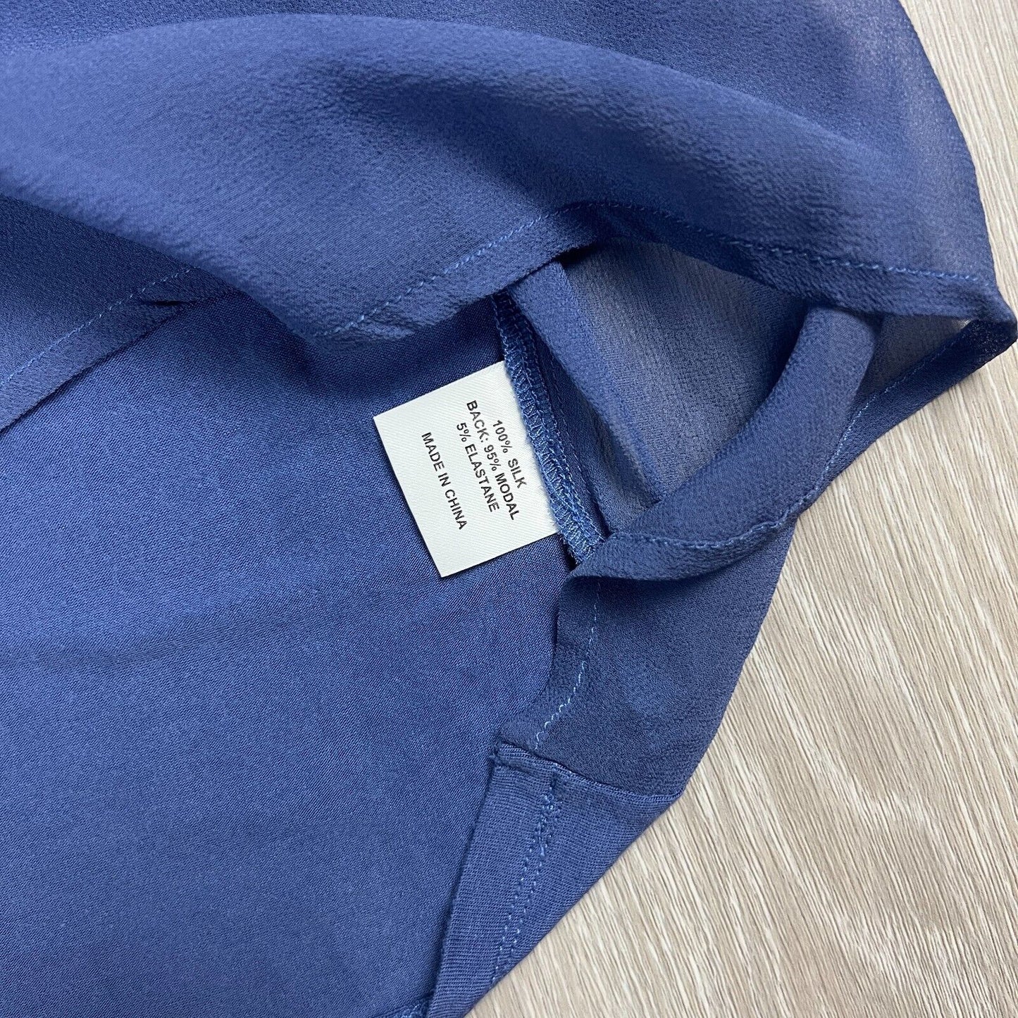 Spencer Lacy Women’s Blue Silk Top Size Small (new)