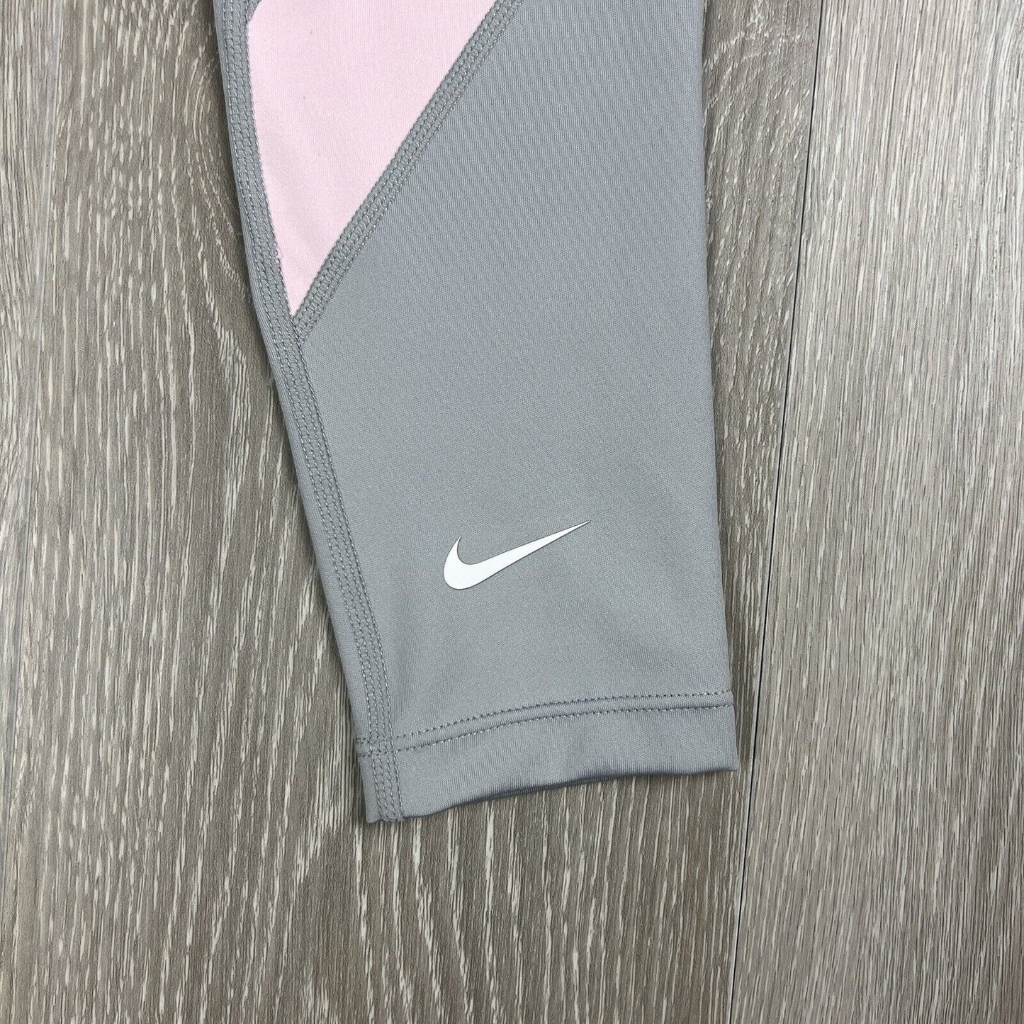 Nike Womens Grey Activewear Tight Fit Full Length Leggings Size Small (New)