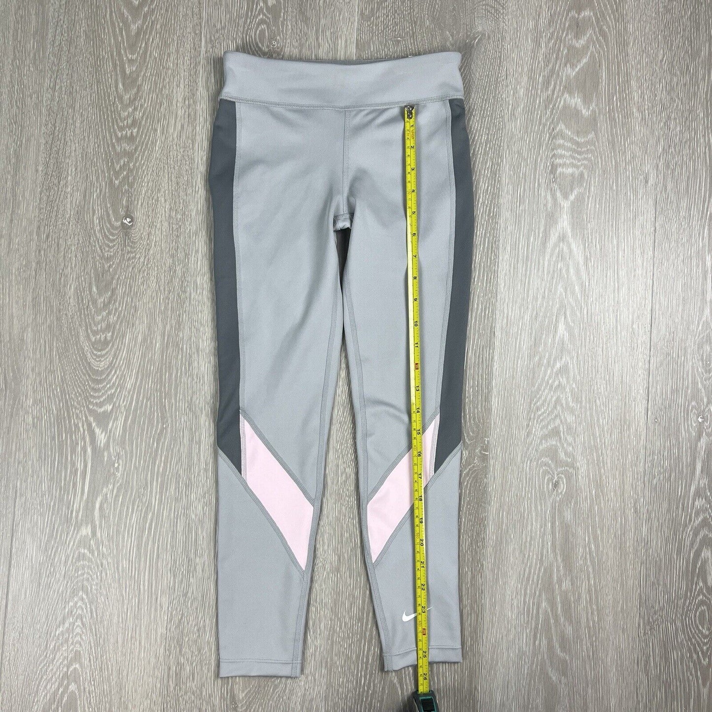 Nike Womens Grey Activewear Tight Fit Full Length Leggings Size Small (New)