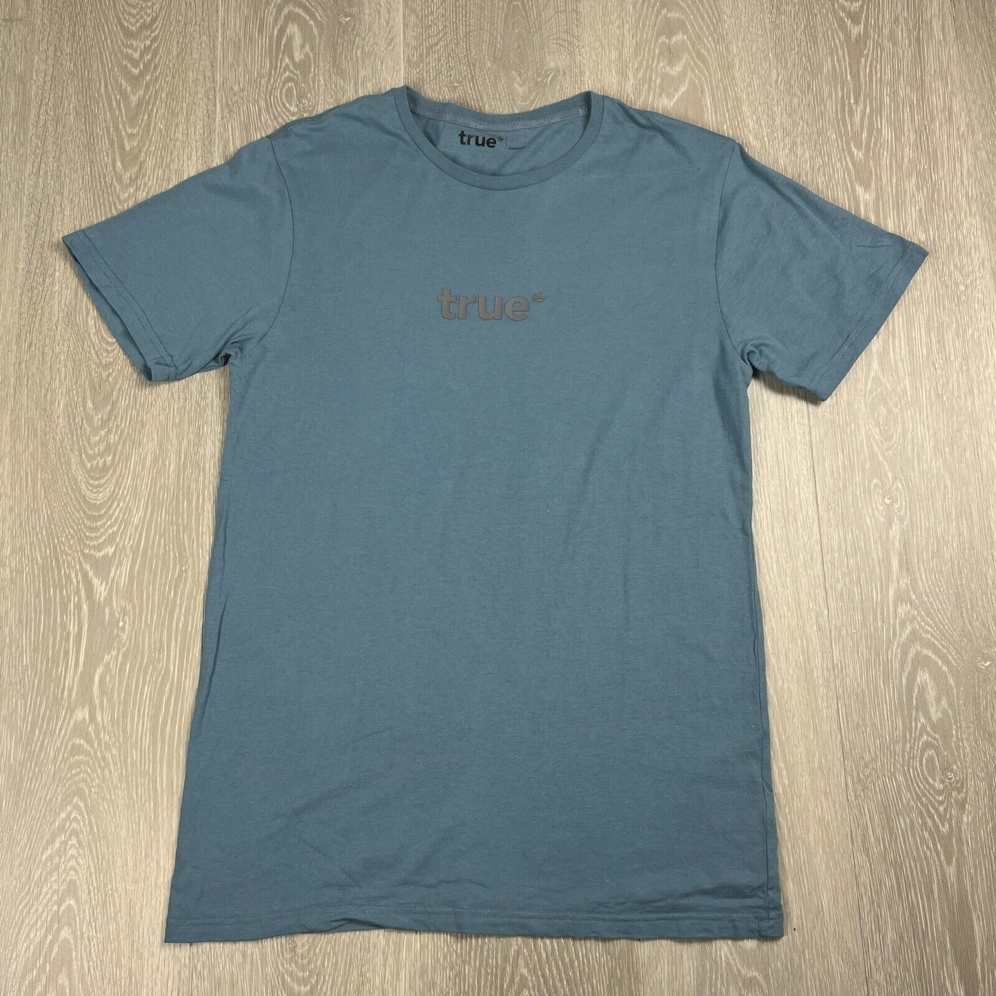 True Protein Clothing Label Mens Blue T-Shirt Size Medium