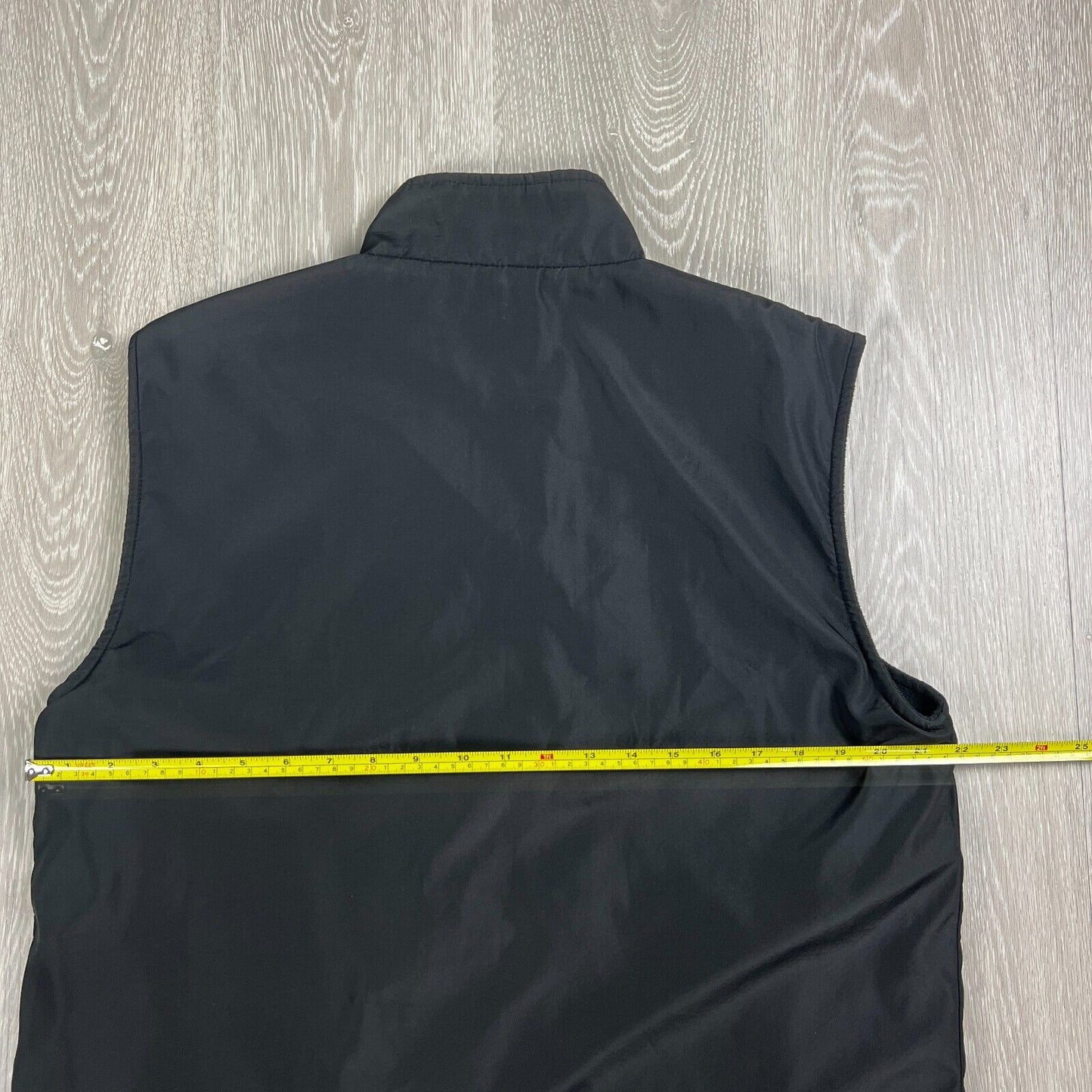 Estee Lauder Companies Black Fleece Lined Vest M