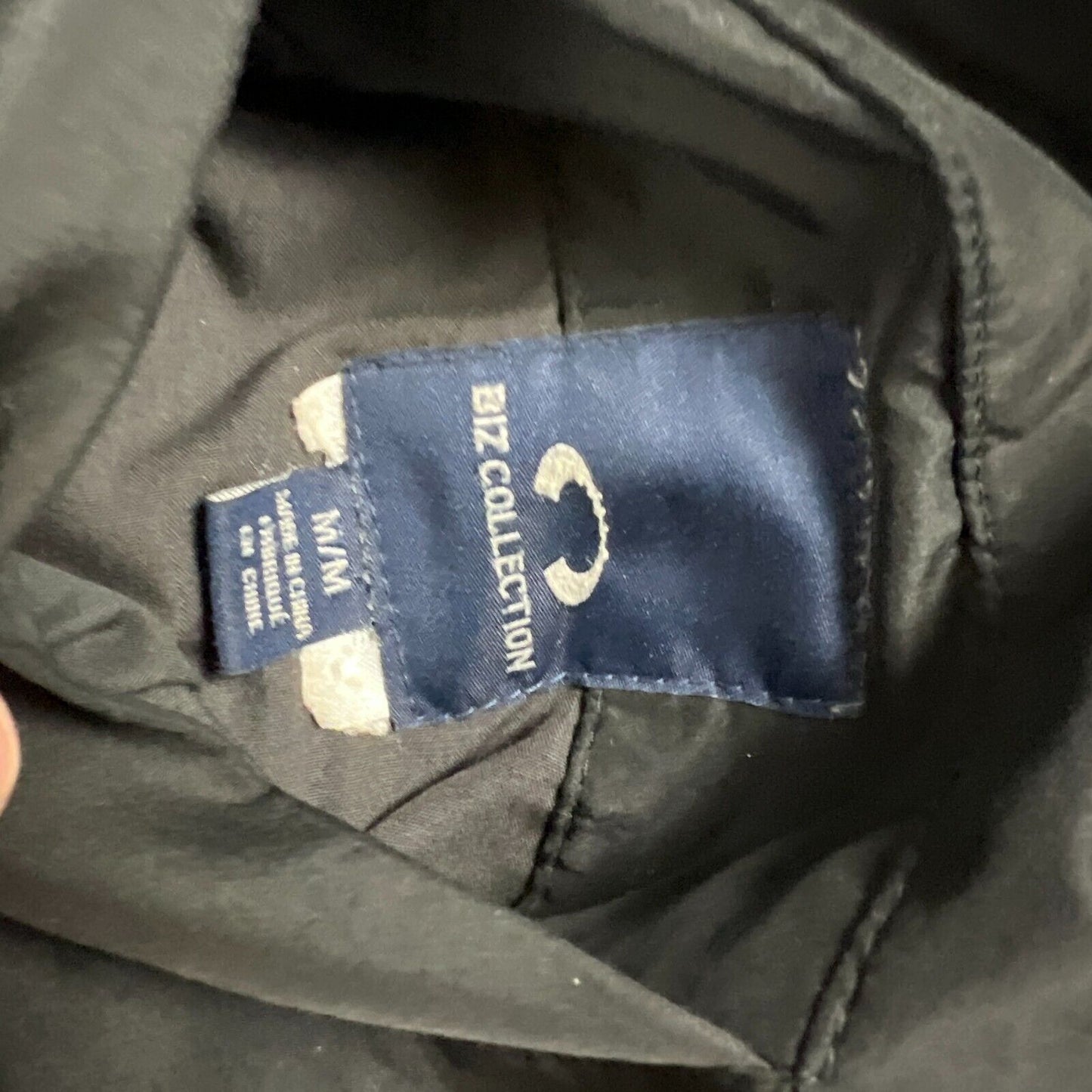 Estee Lauder Companies Black Fleece Lined Vest M