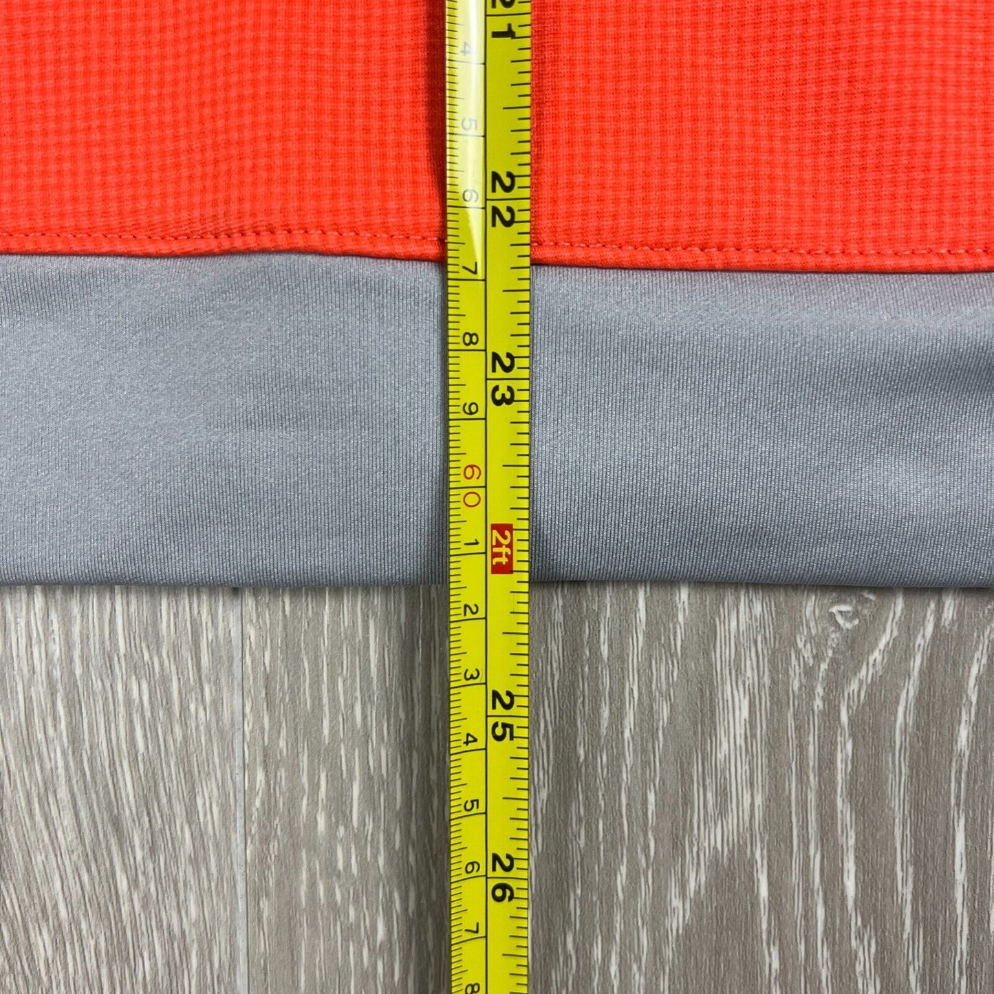 The North Face Womens Orange & Grey Full Zip Jacket Size Medium