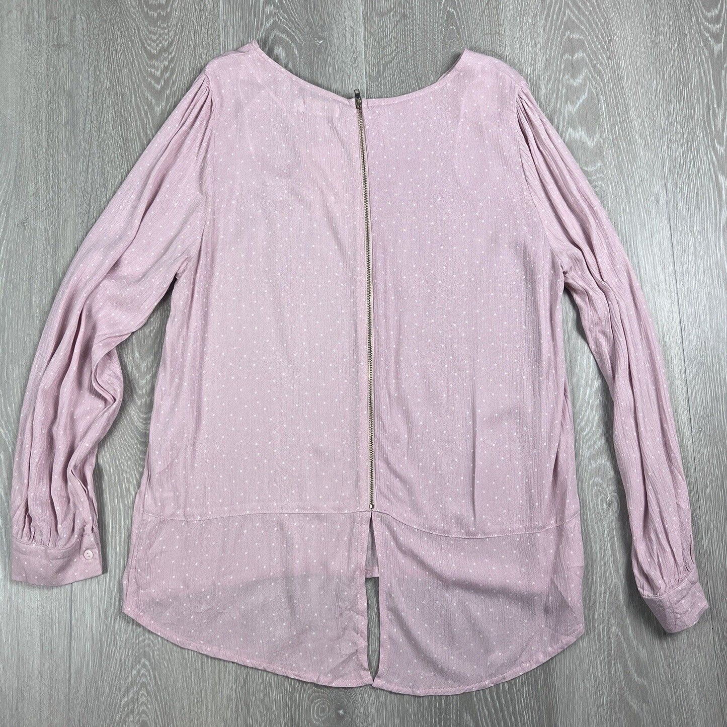Miracle Boutique Sage Collection Womens Pink Blouse Size 12 (new)