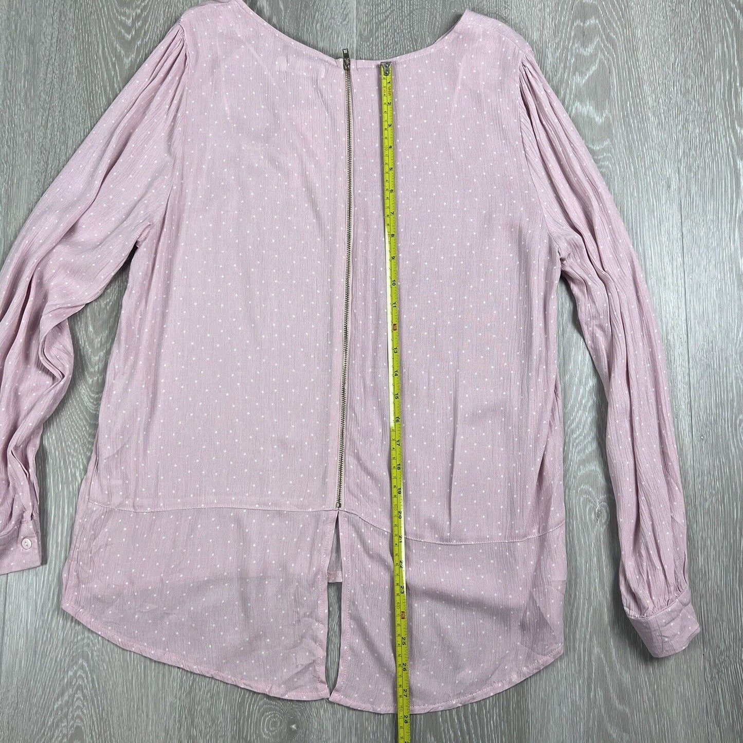 Miracle Boutique Sage Collection Womens Pink Blouse Size 12 (new)