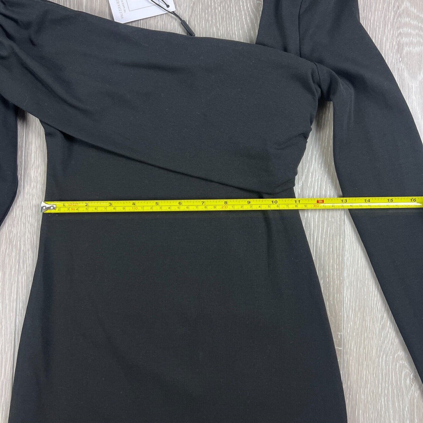Winnie & Co Womens Black One Shoulder Short Dress Size 8 (New)