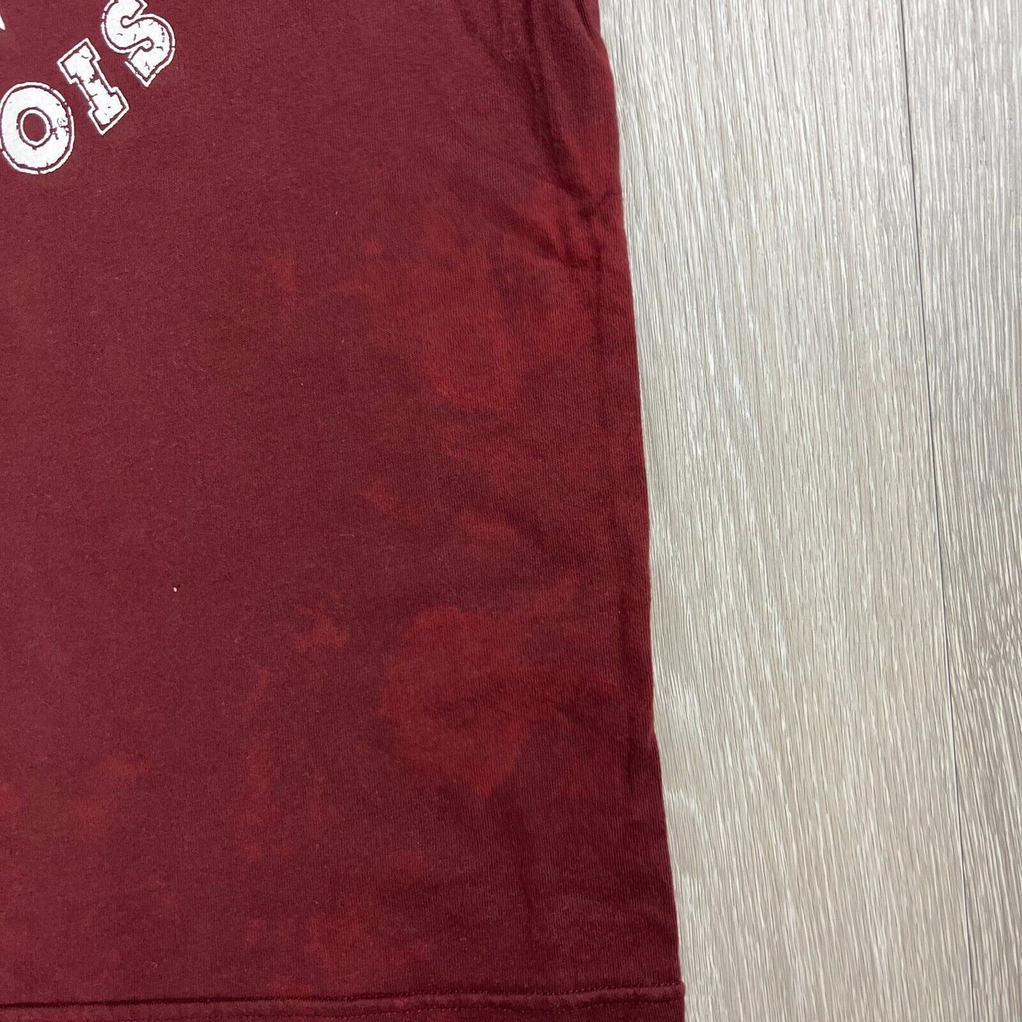 Champion Illinois Maroon T-Shirt Size Small