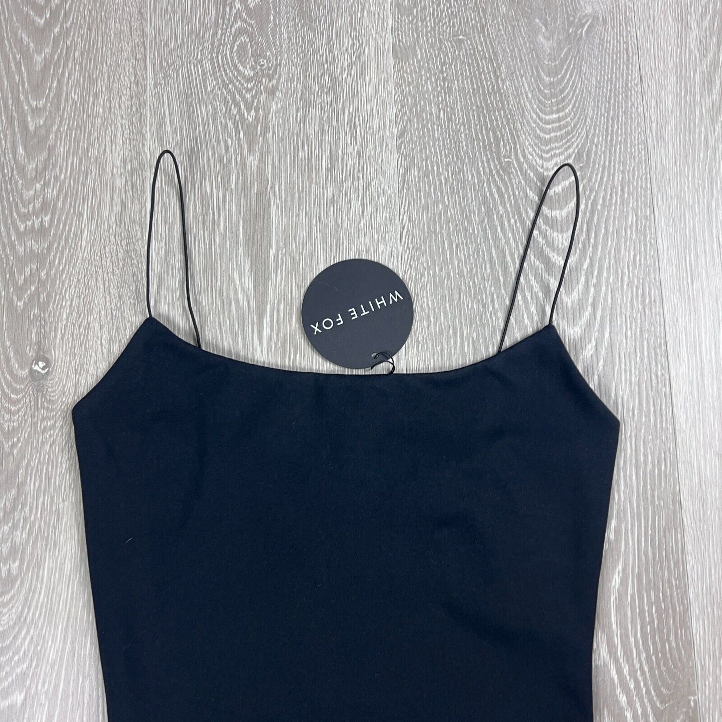 White Fox Womens Black She's Going Out Bodysuit Size M (new)