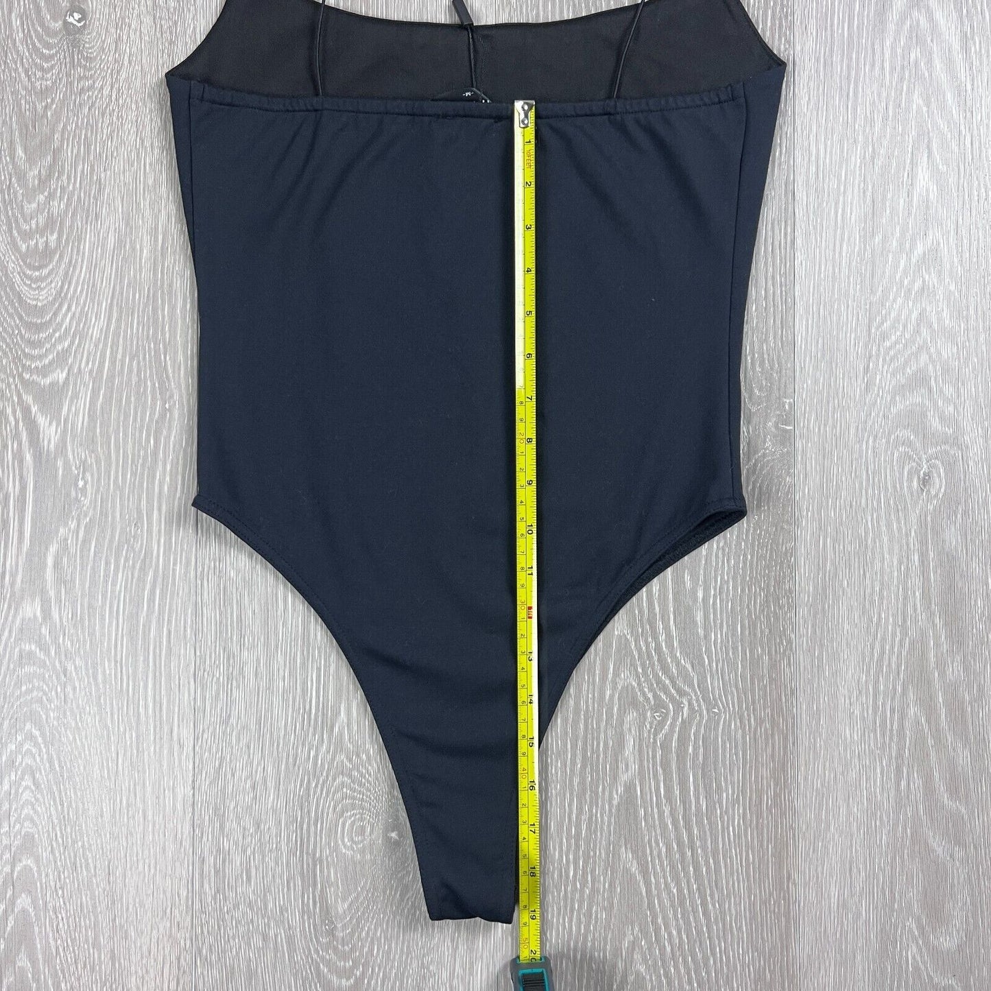 White Fox Womens Black She's Going Out Bodysuit Size M (new)