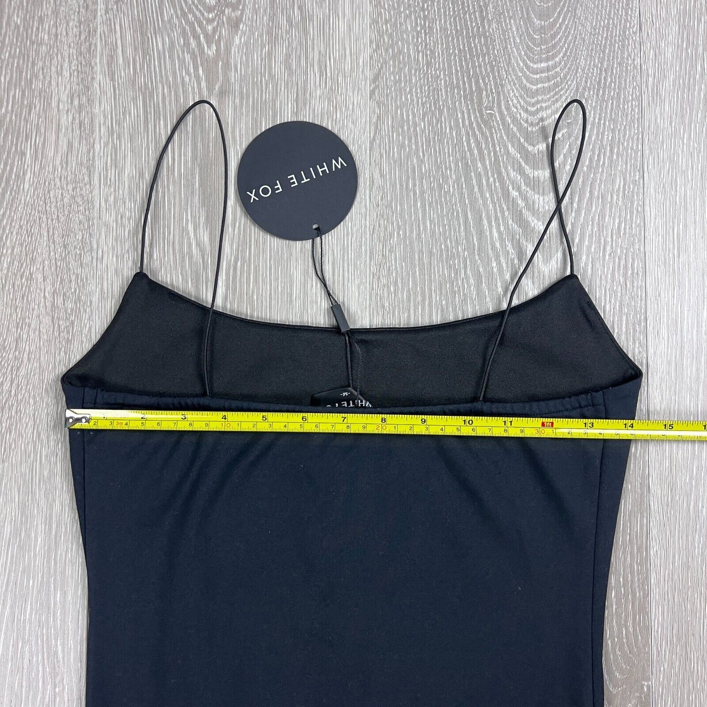 White Fox Womens Black She's Going Out Bodysuit Size M (new)