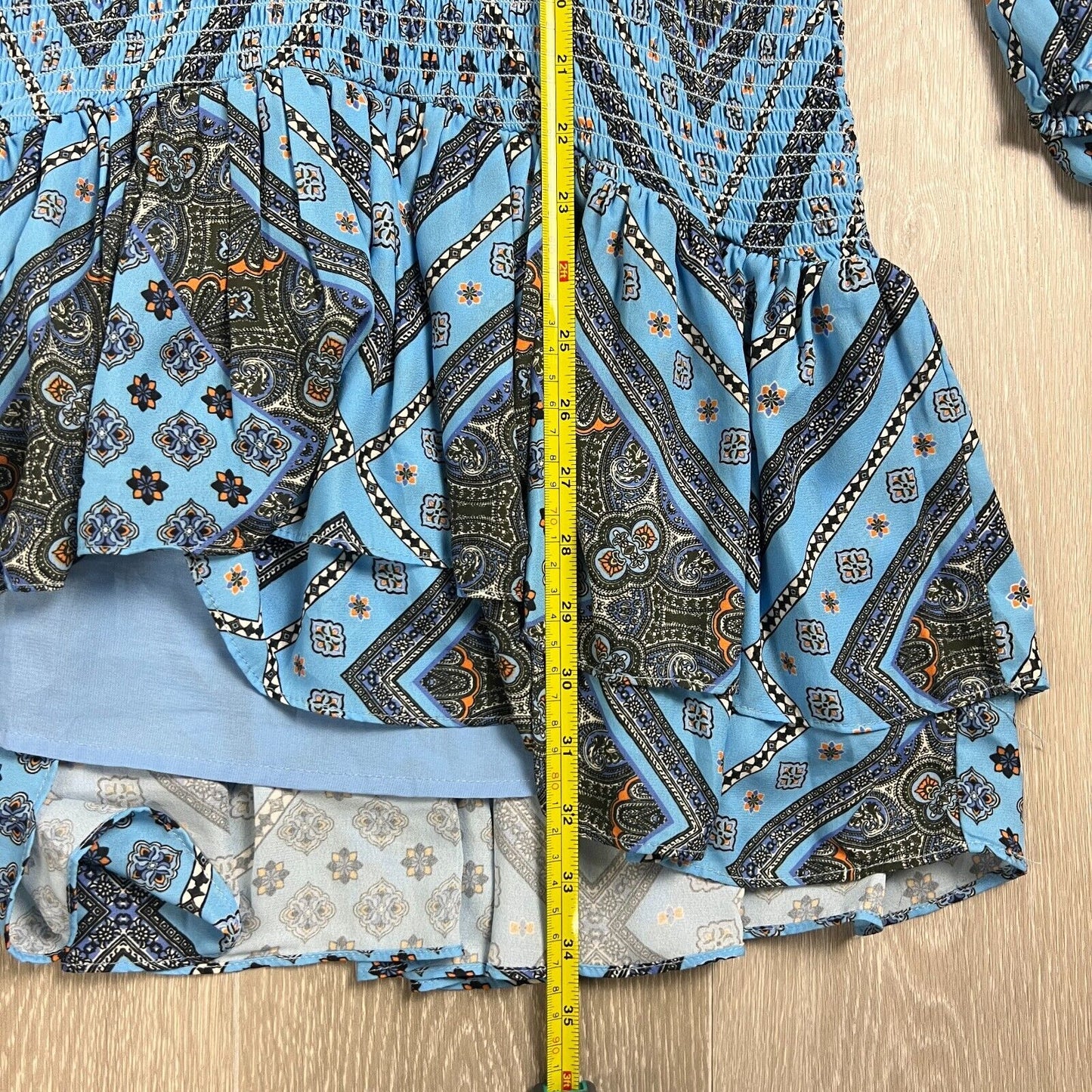 SHEIKE Womens Blue Long Sleeve Dress Size 8