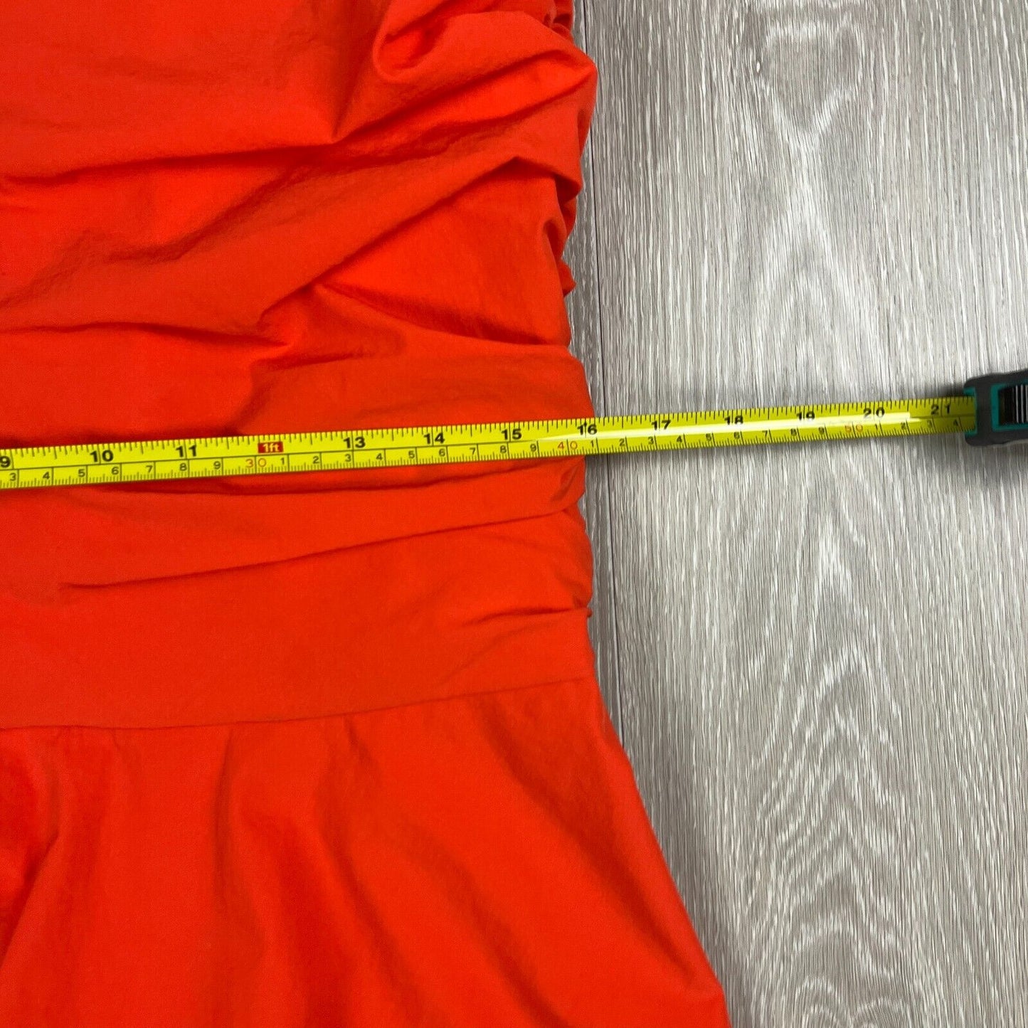Rebecca Vallance Womens Ruffled Strapless Dress Size 10