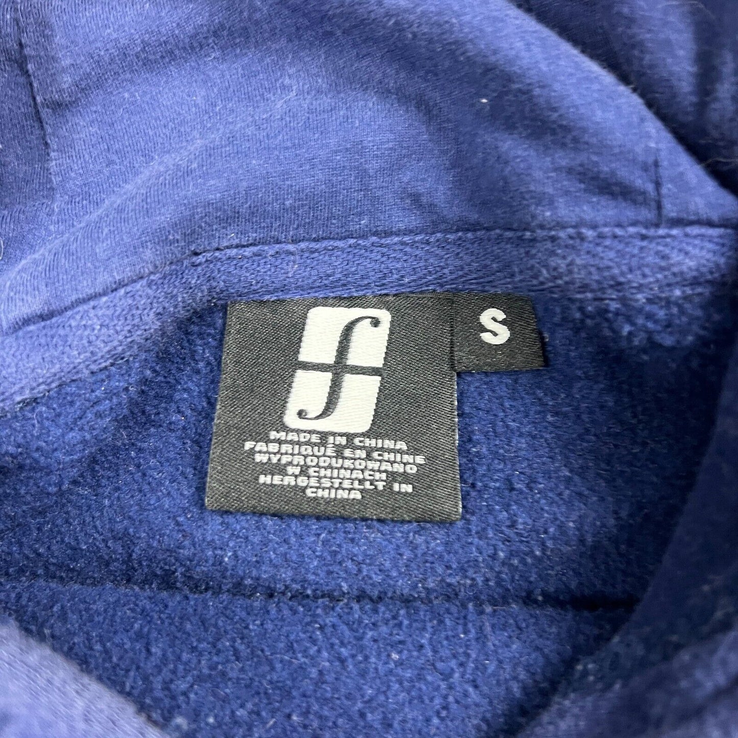 Vintage Forum Snowboards Mens Blue Oversized Hoodie Size Small