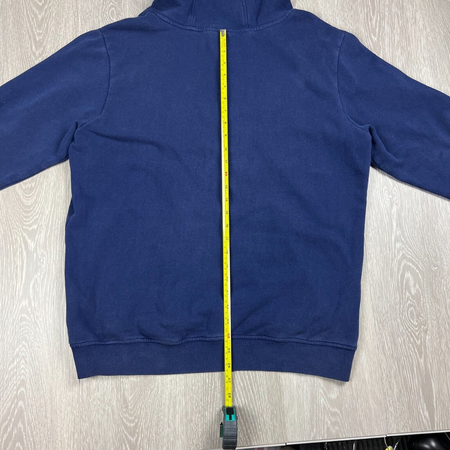 Vintage Forum Snowboards Mens Blue Oversized Hoodie Size Small