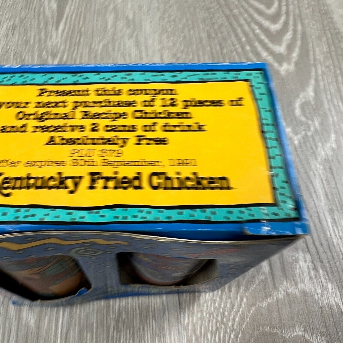 Vintage Looney Tunes KFC Promotional Glasses 1991 Original Box