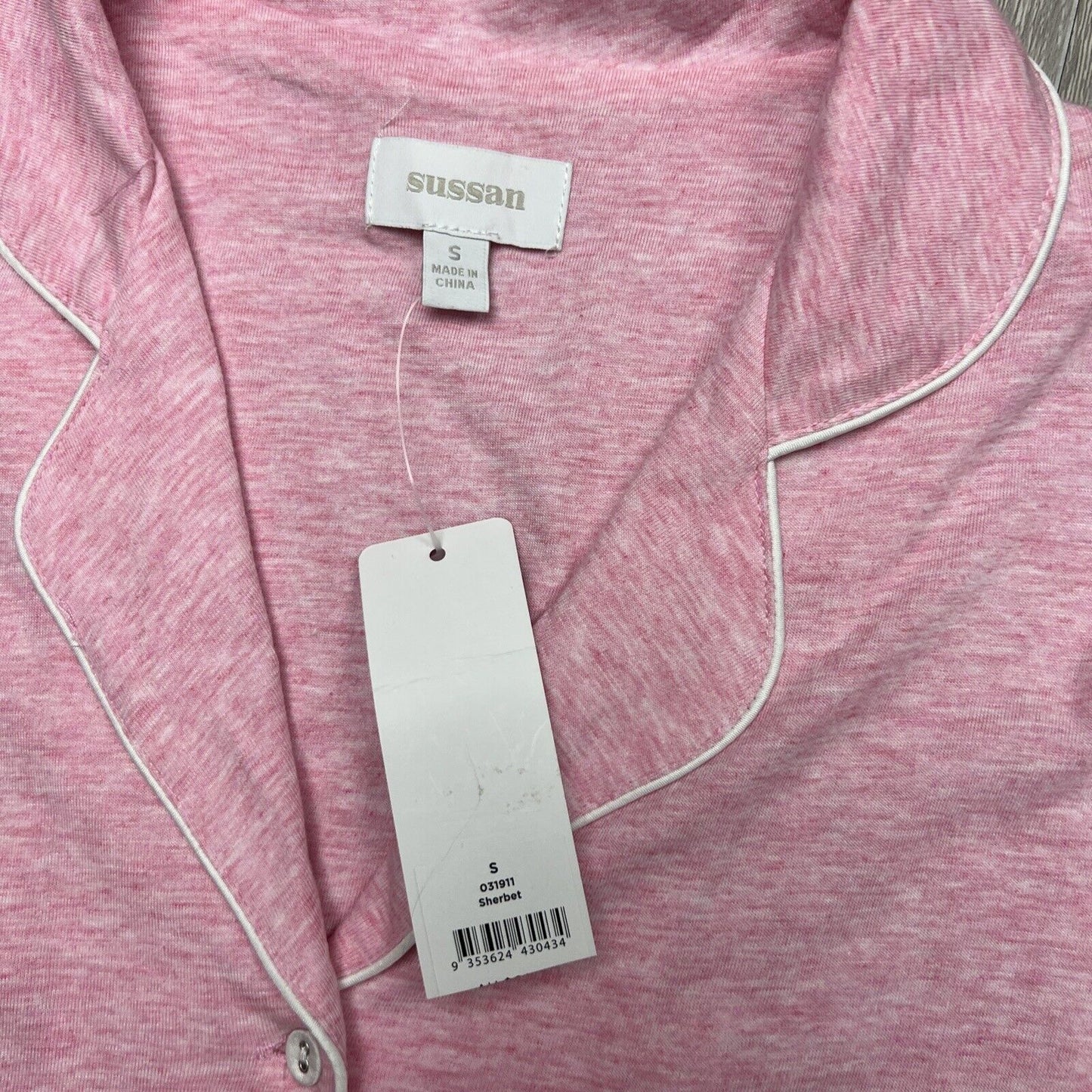 Sussan Womens Pink Pyjama Set Size Small (New)