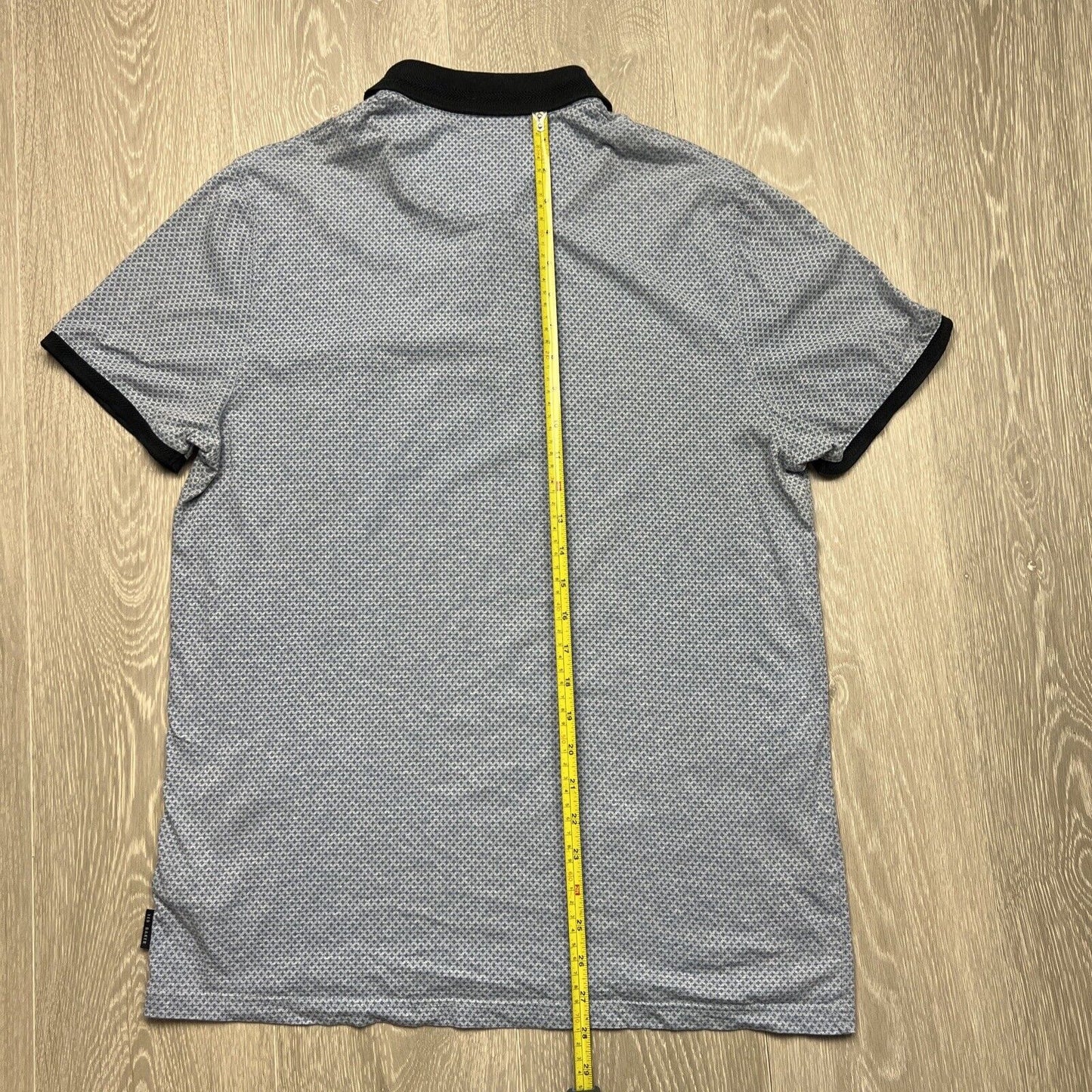 Ted Baker Mens Blue Polo Shirt Size 4