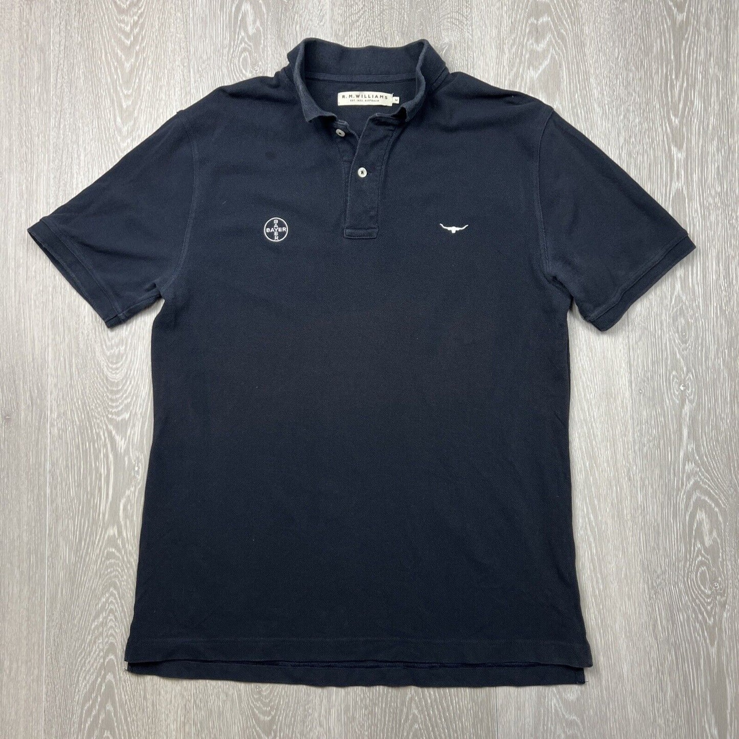 R.M Williams Mens Short Sleeve Polo Shirt Size M (bundle Of 4)