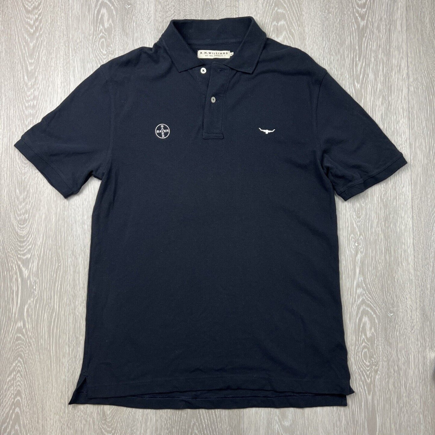 R.M Williams Mens Short Sleeve Polo Shirt Size M (bundle Of 4)