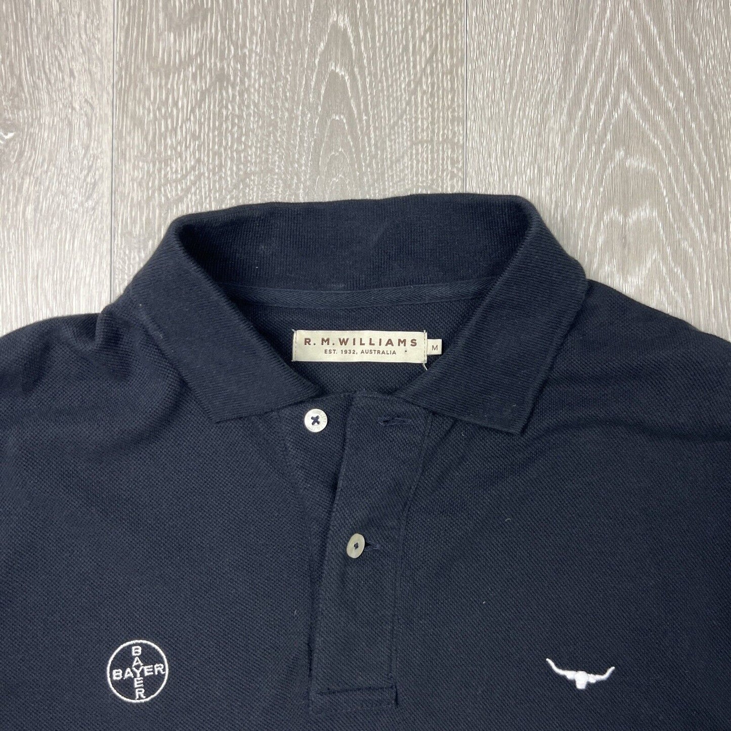 R.M Williams Mens Short Sleeve Polo Shirt Size M (bundle Of 4)