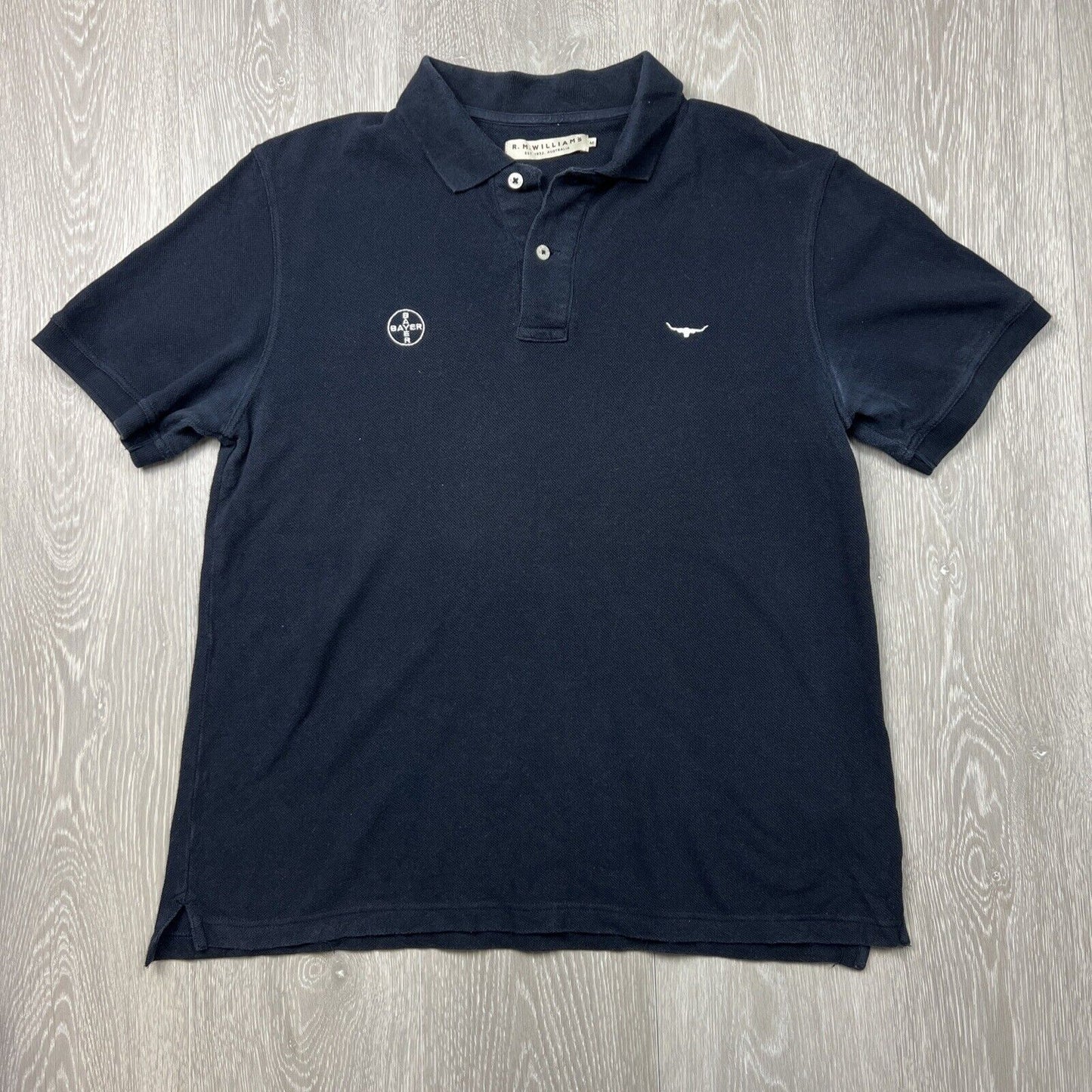 R.M Williams Mens Short Sleeve Polo Shirt Size M (bundle Of 4)