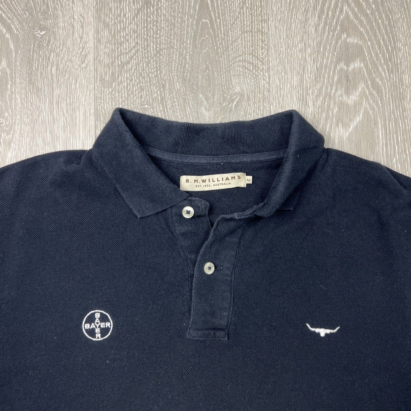 R.M Williams Mens Short Sleeve Polo Shirt Size M (bundle Of 4)