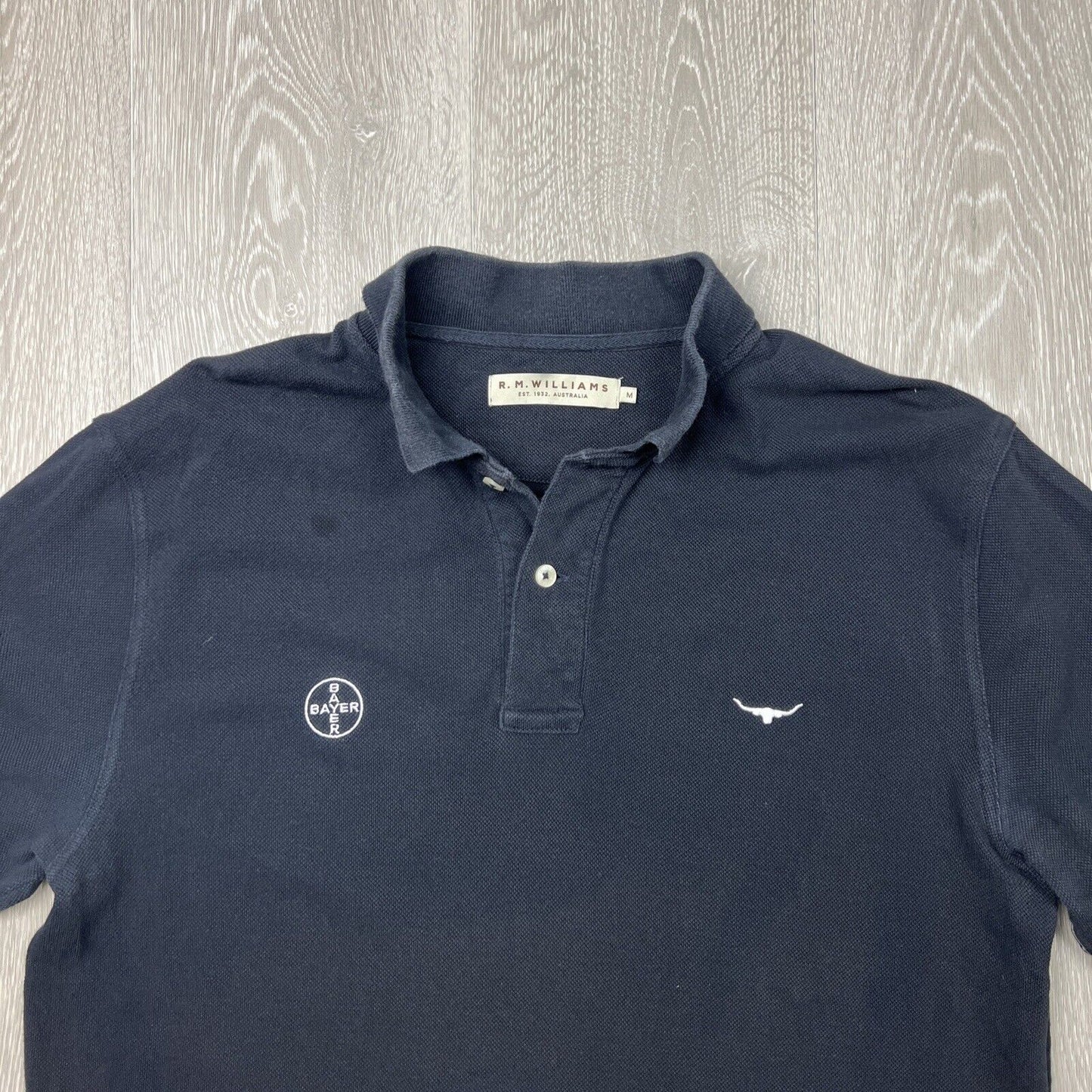 R.M Williams Mens Short Sleeve Polo Shirt Size M (bundle Of 4)