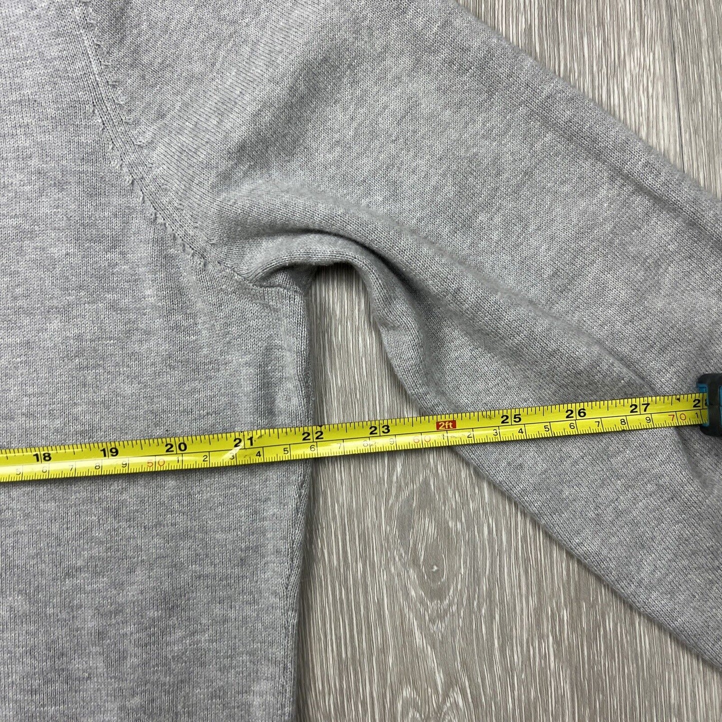 Glenmuir Womens Grey 1/4 Zip Knitted Jumper Size XL