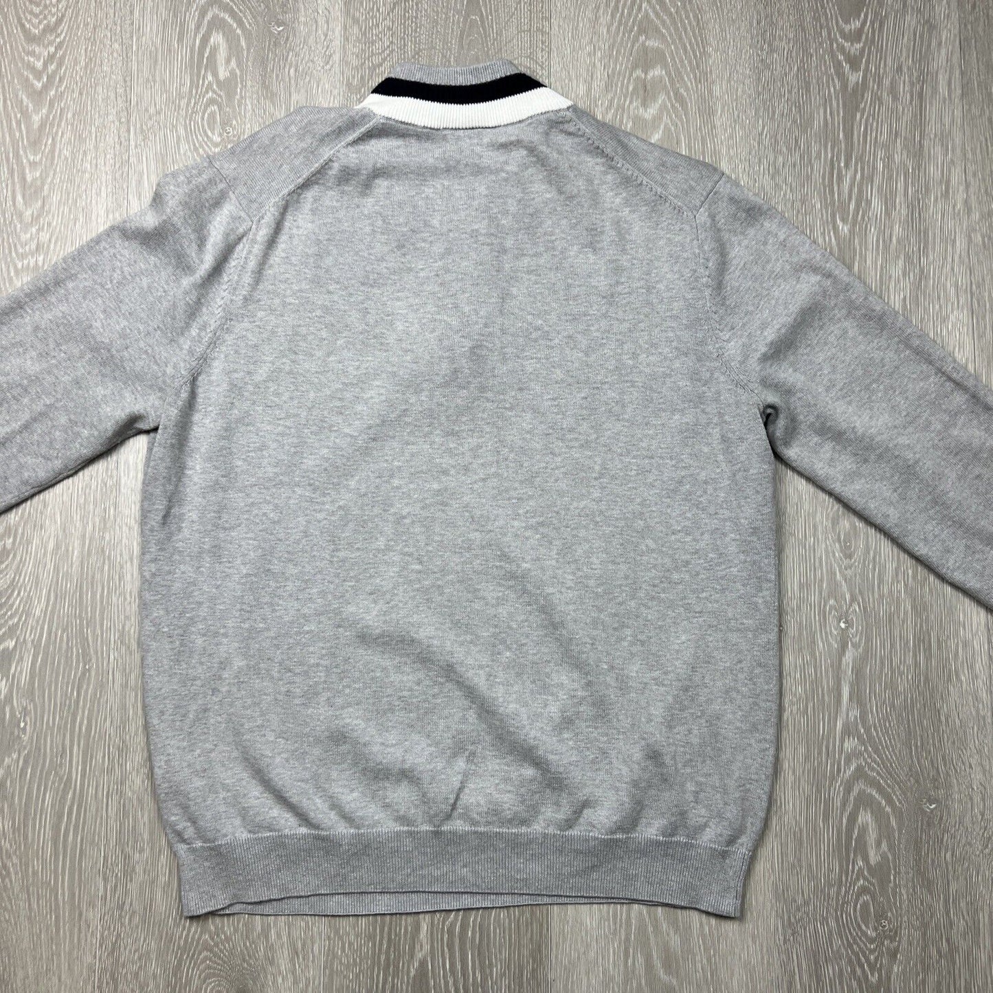 Glenmuir Womens Grey 1/4 Zip Knitted Jumper Size XL
