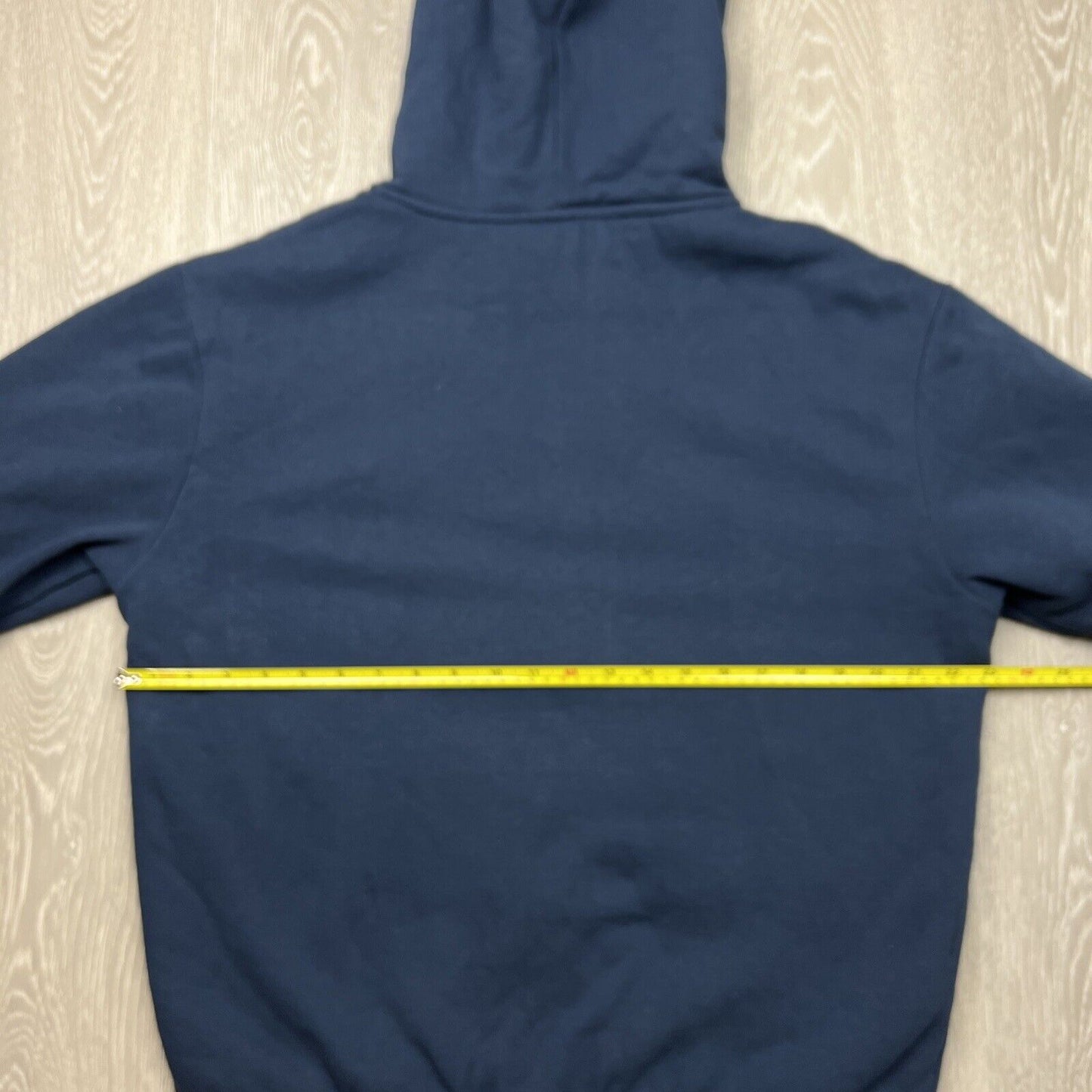 Dickies Mens Navy Blue Full Zip Fleece Lined Hoodie Size Medium