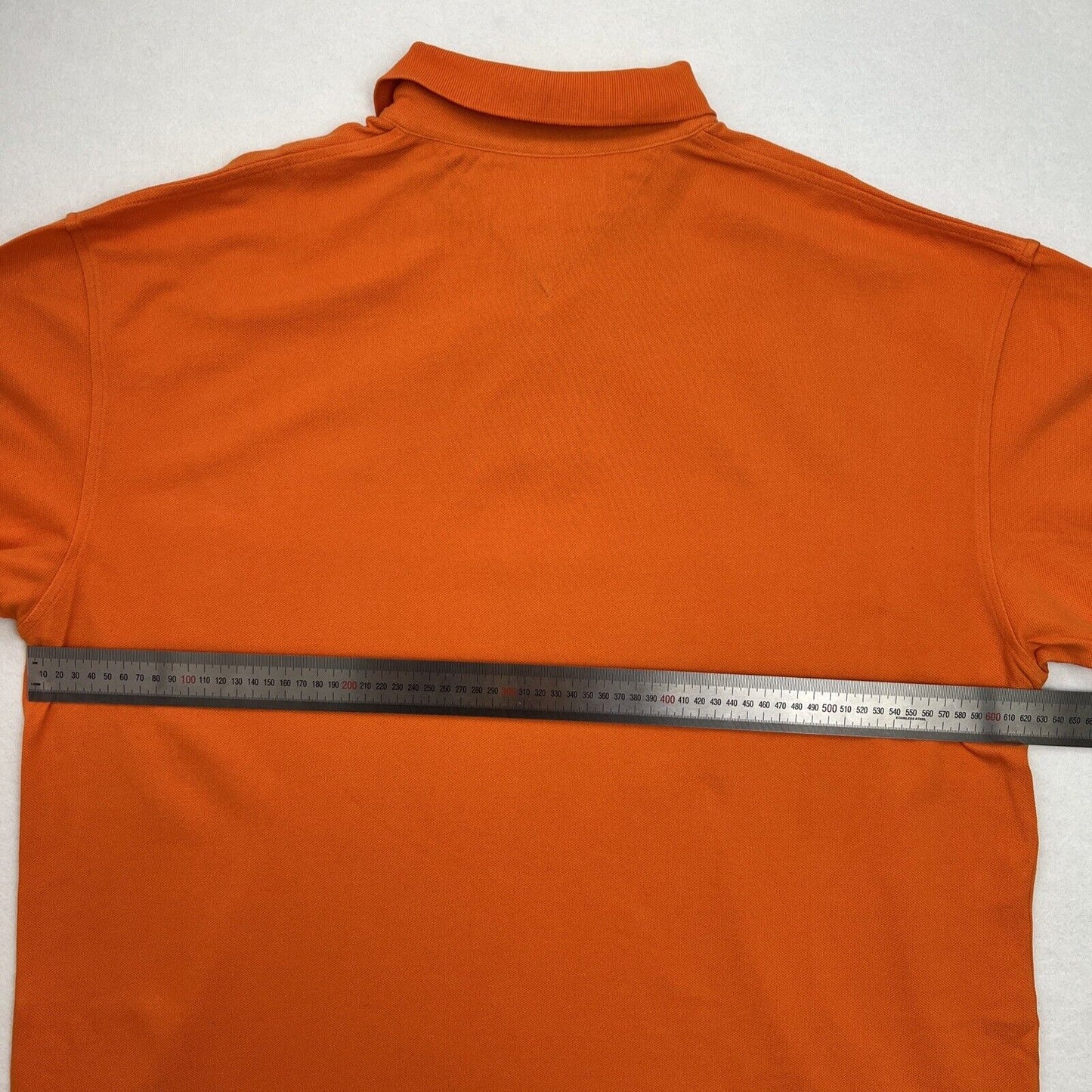 Tommy Hilfiger Mens Orange Polo Shirt Size 2XL