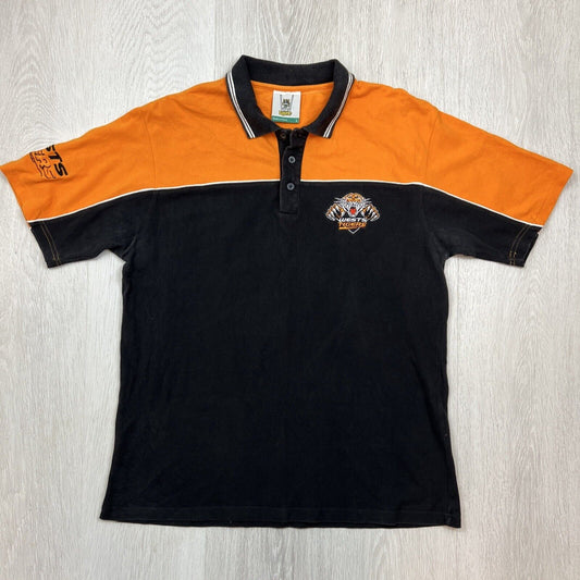 NRL Wests Tigers Mens Polo Shirt Size Large