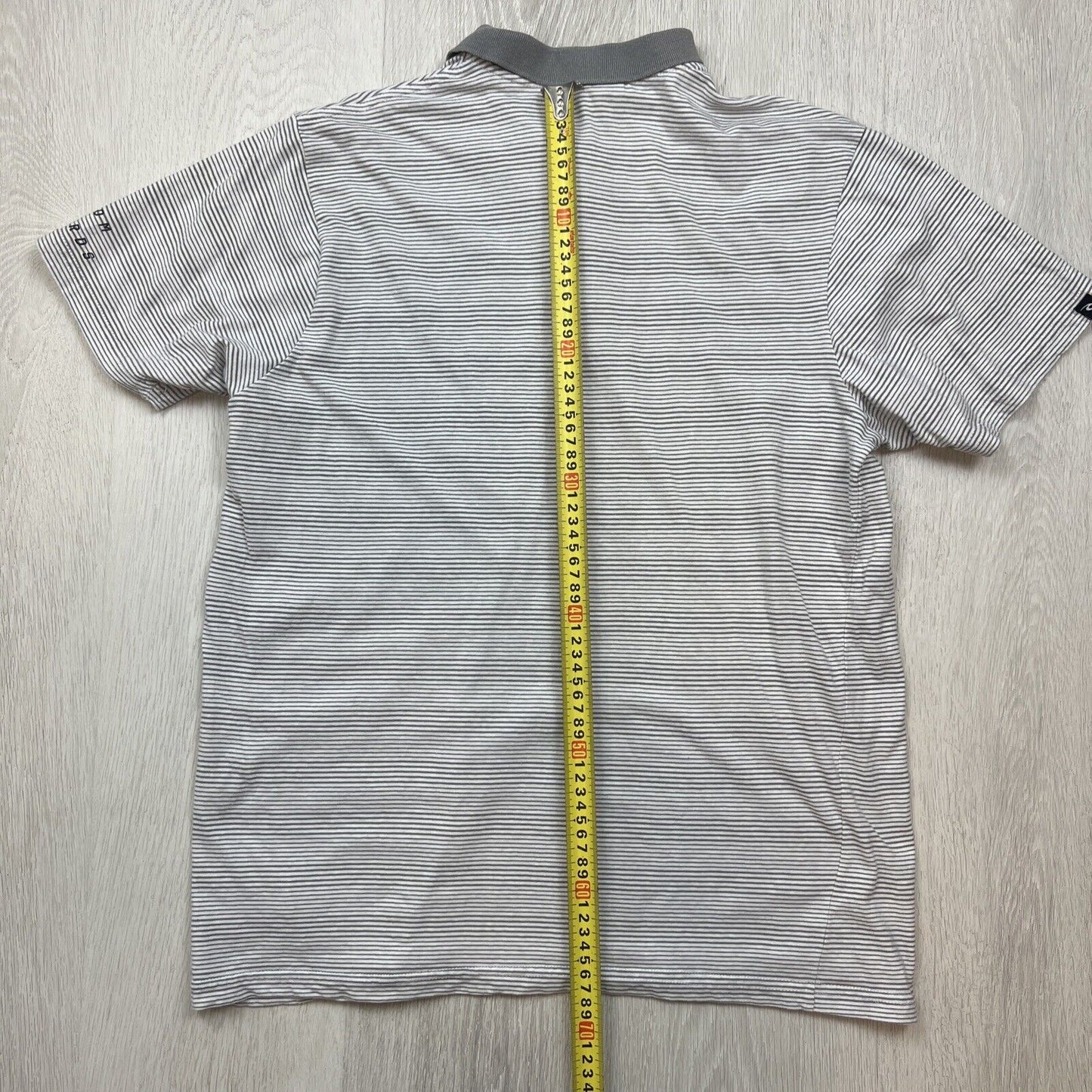 Rip Curl Mens Vintage Striped Polo Shirt Size Large