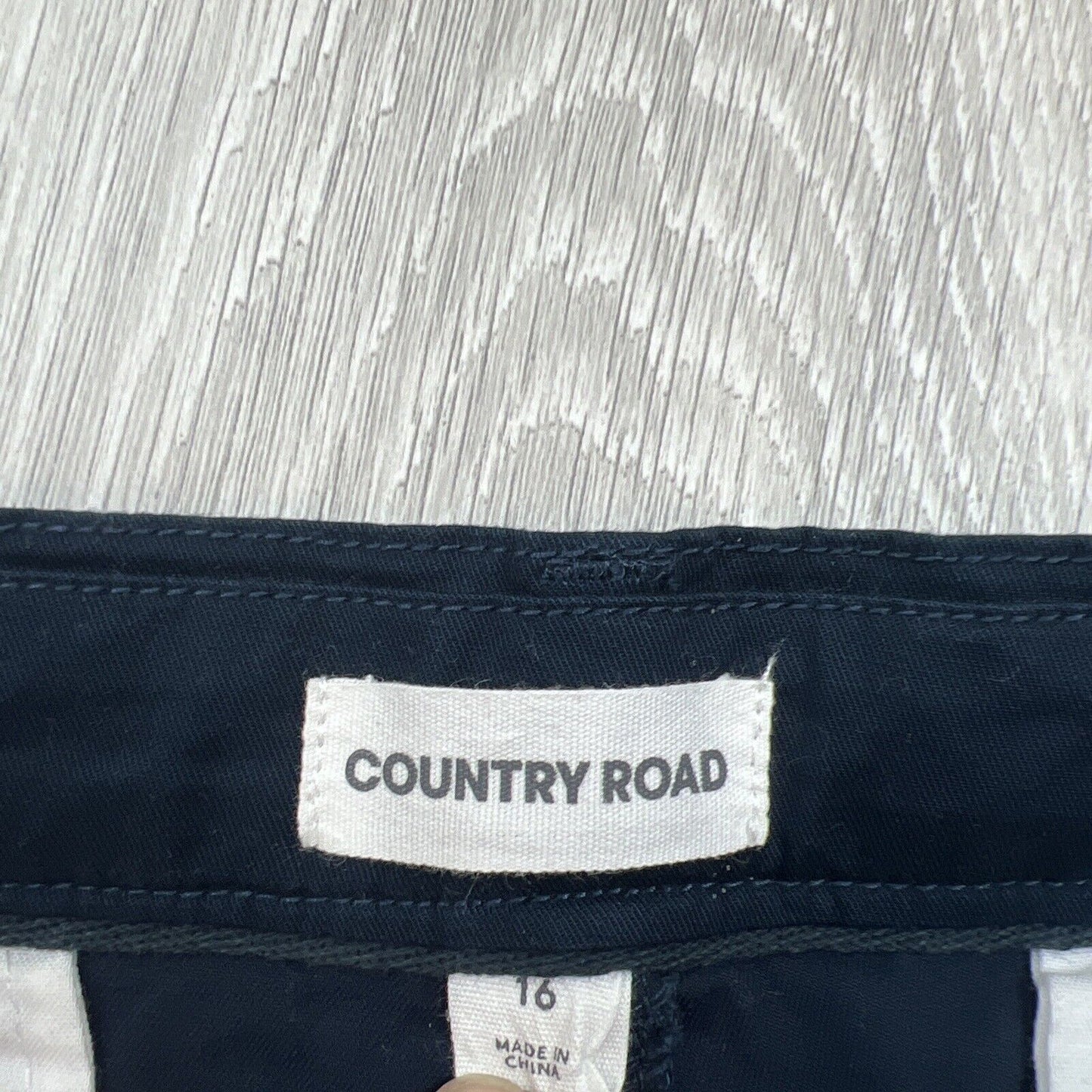 Country Road Youth Navy Blue Chinos Size 16 Years