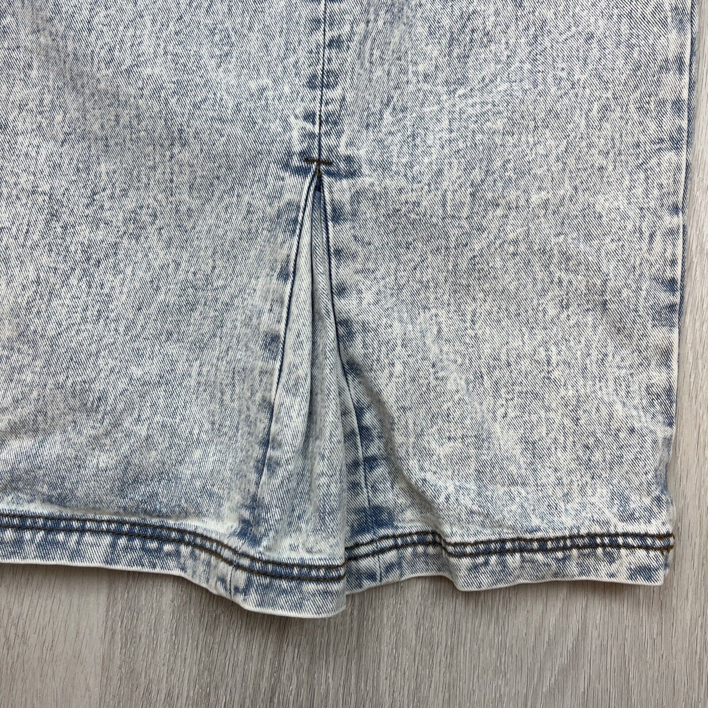 AJE Womens Long Denim Light Wash Skirt Size 8