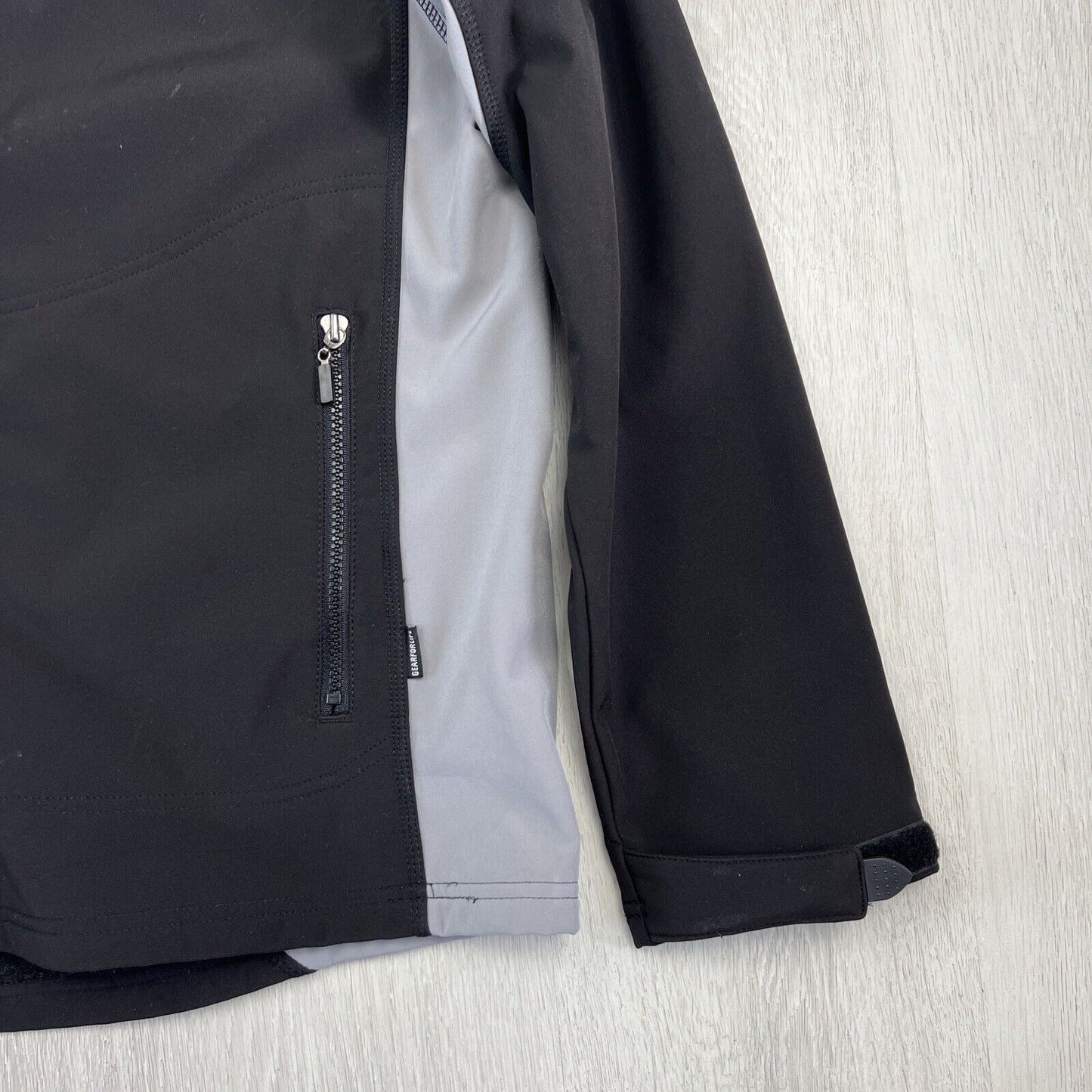 Toyota Financial Services Mens Black Soft Shell Jacket Size Large