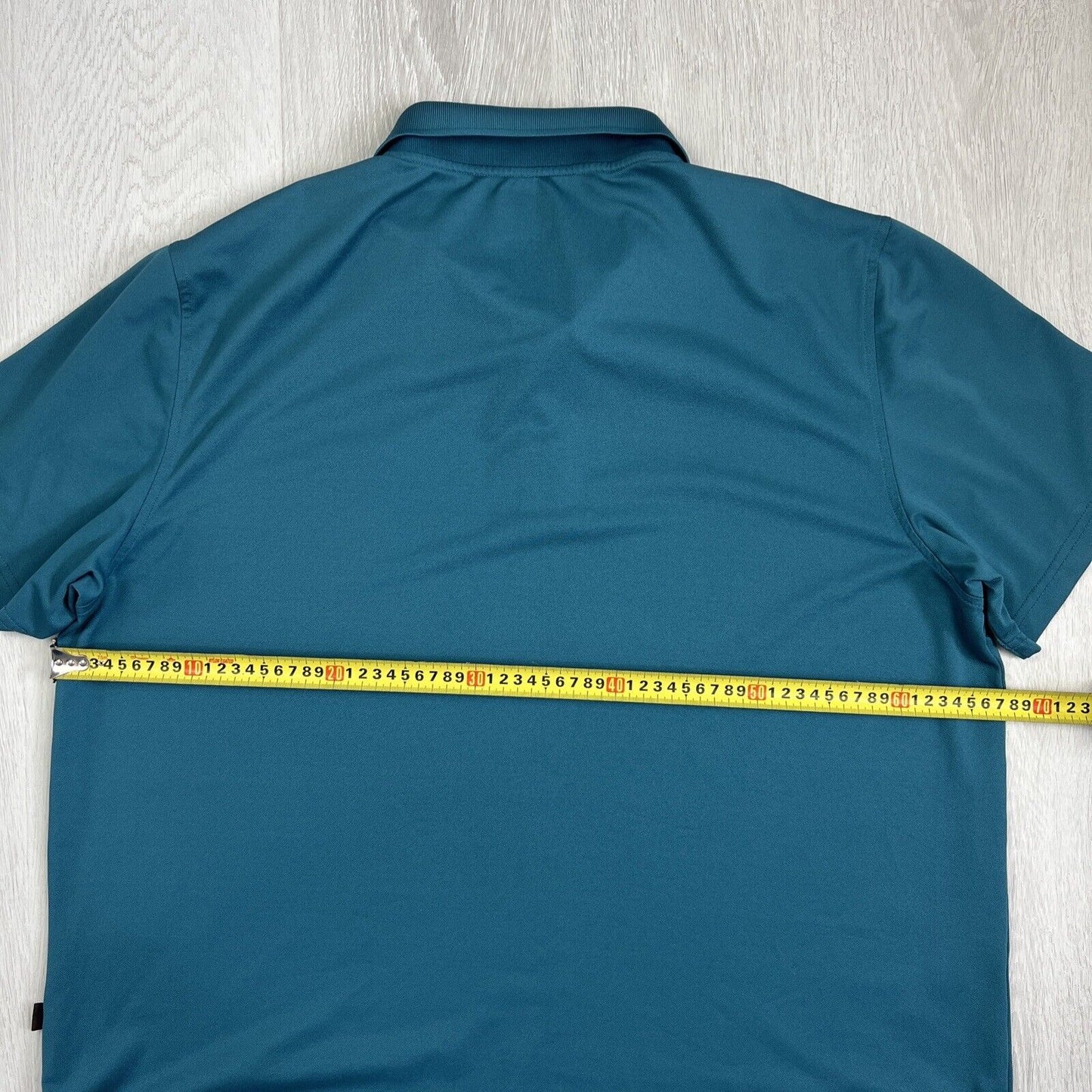 Greg Norman For Tasso Elba Mens Teal Golf Polo Shirt Size 2XL