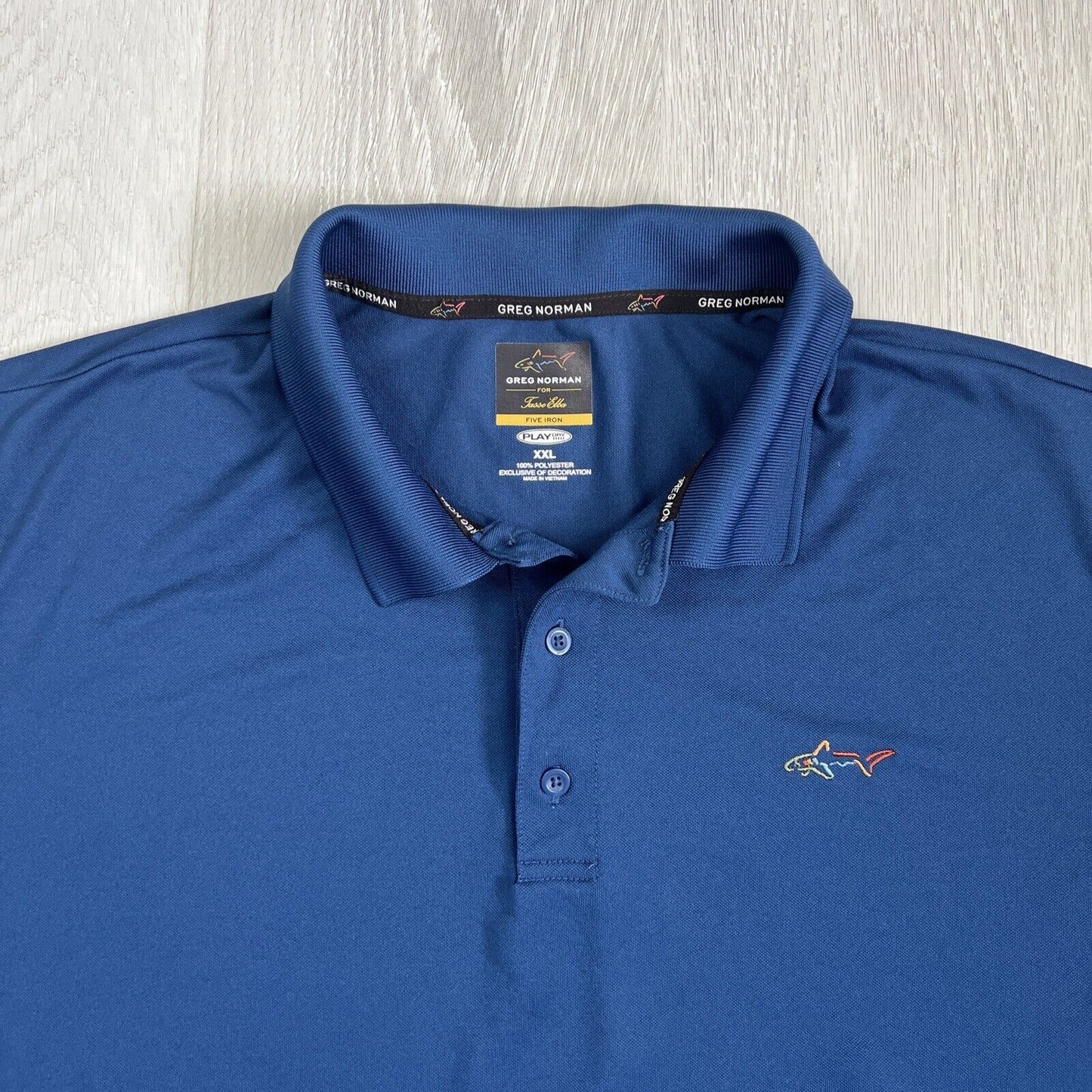 Greg Norman For Tasso Elba Mens Golf Polo Shirt Size 2XL