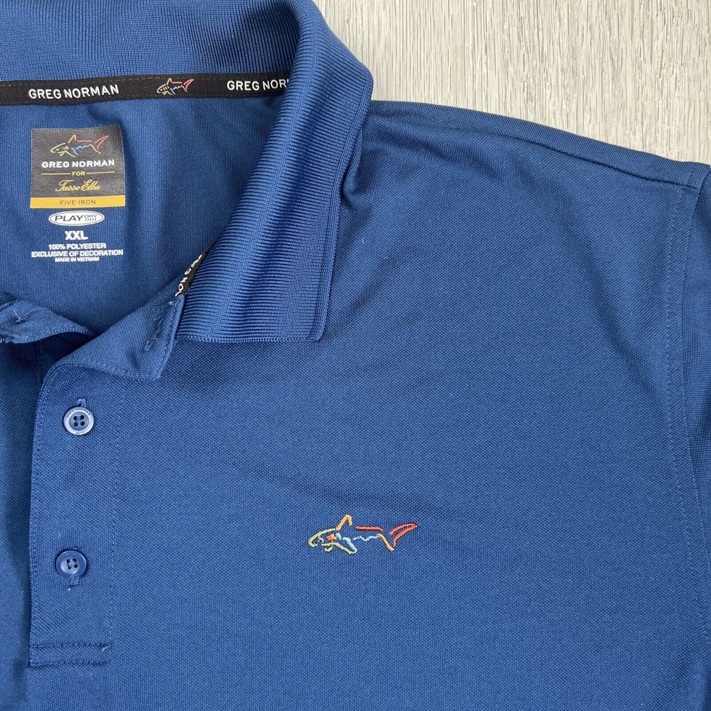 Greg Norman For Tasso Elba Mens Golf Polo Shirt Size 2XL