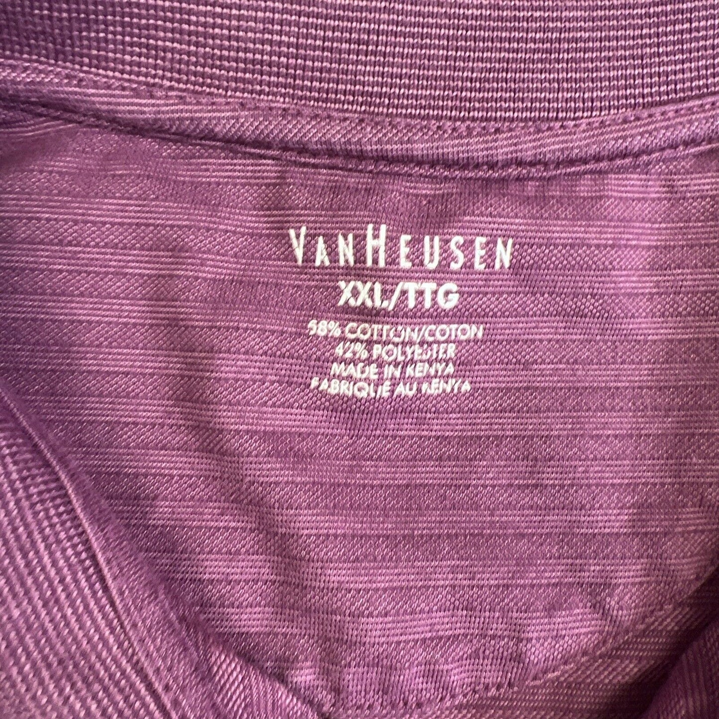 Van Heusen Mens Polo Shirt Size 2XL