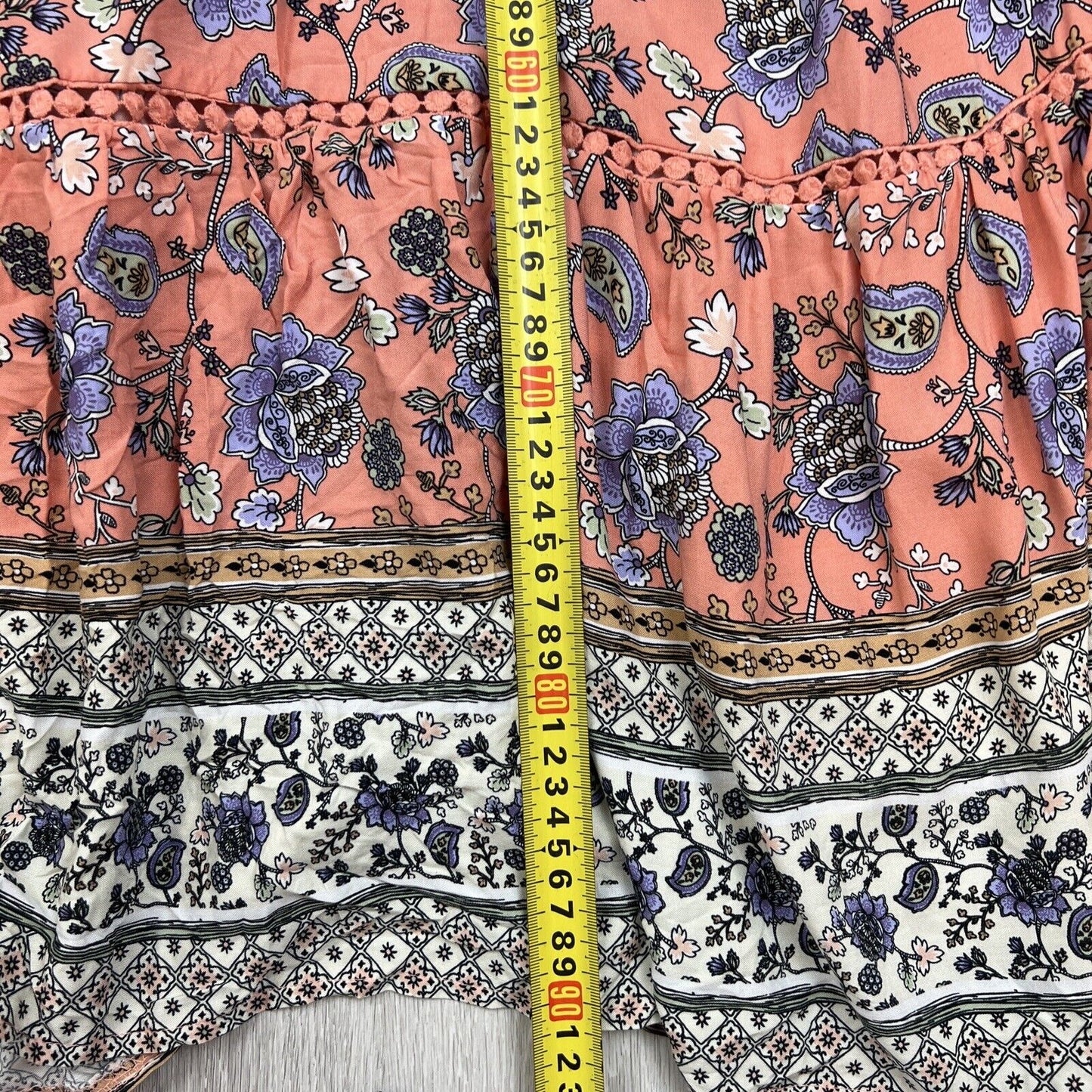 Miracle Womens Long Bohemian Skirt Size 10