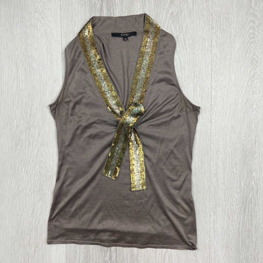 Gucci Womens Tank Top With Metal Sequins Size XS