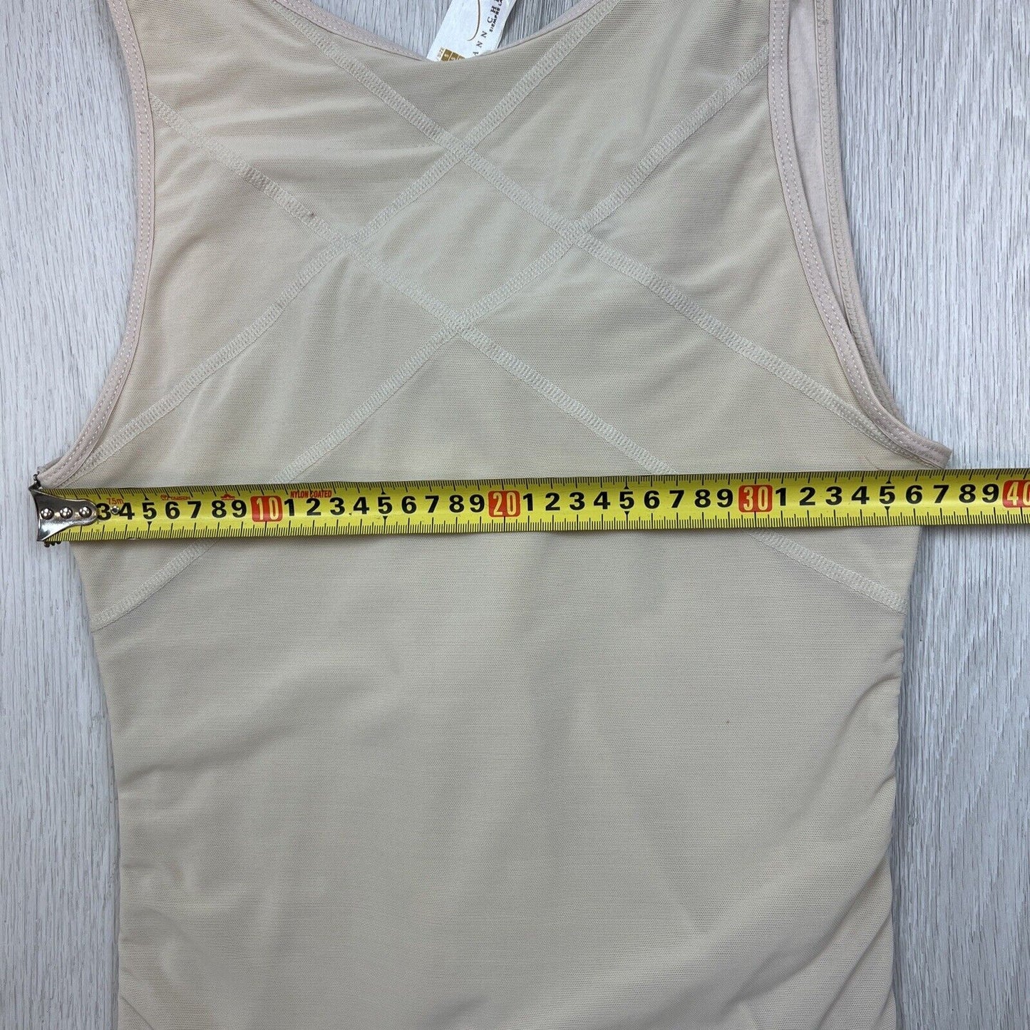 Ann Chery Womens Waist Trainer Shapewear Tank Top Full Zip Size Small