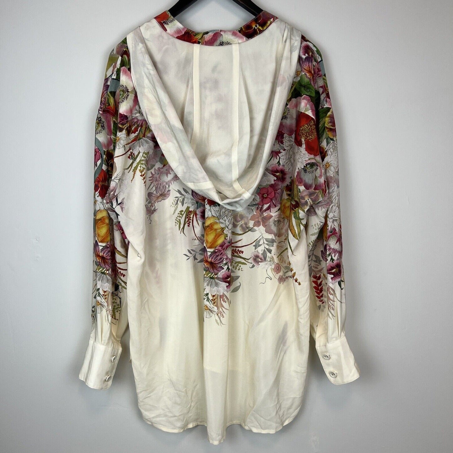 Zimmerman Womens Bohemian Silk Hooded Blouse Size 1